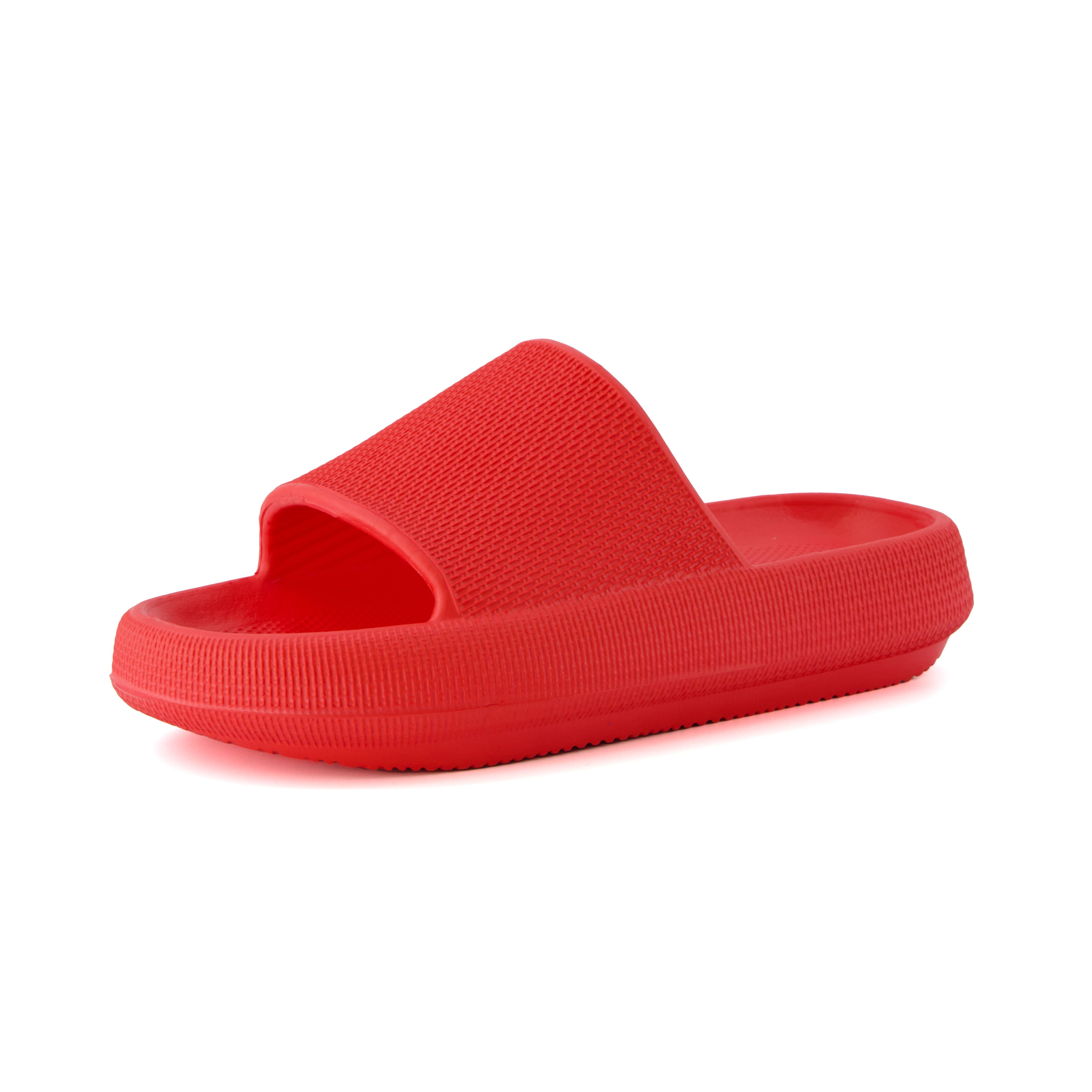 Feather Cloud Slide Red