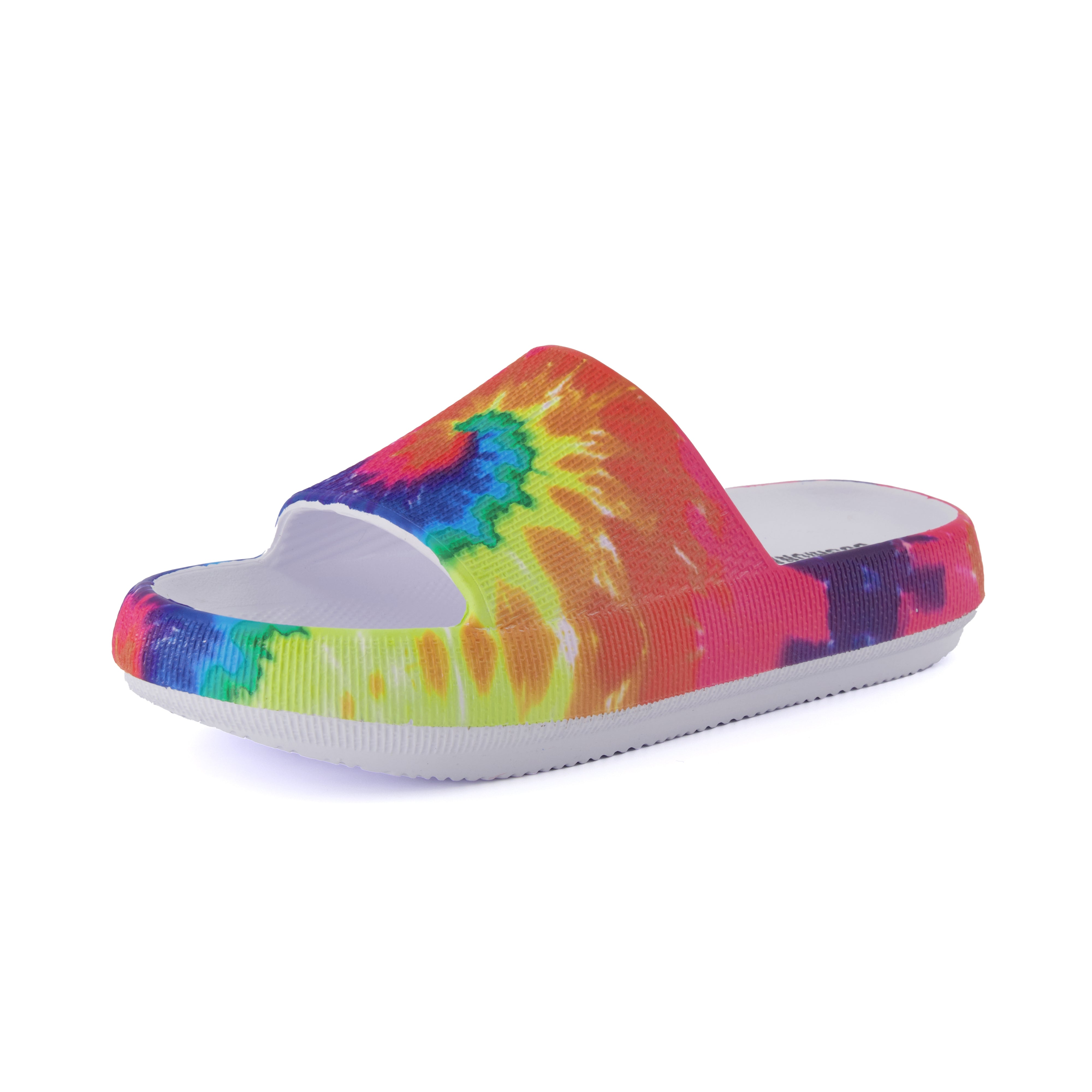 Feather Cloud Slide Tie Dye
