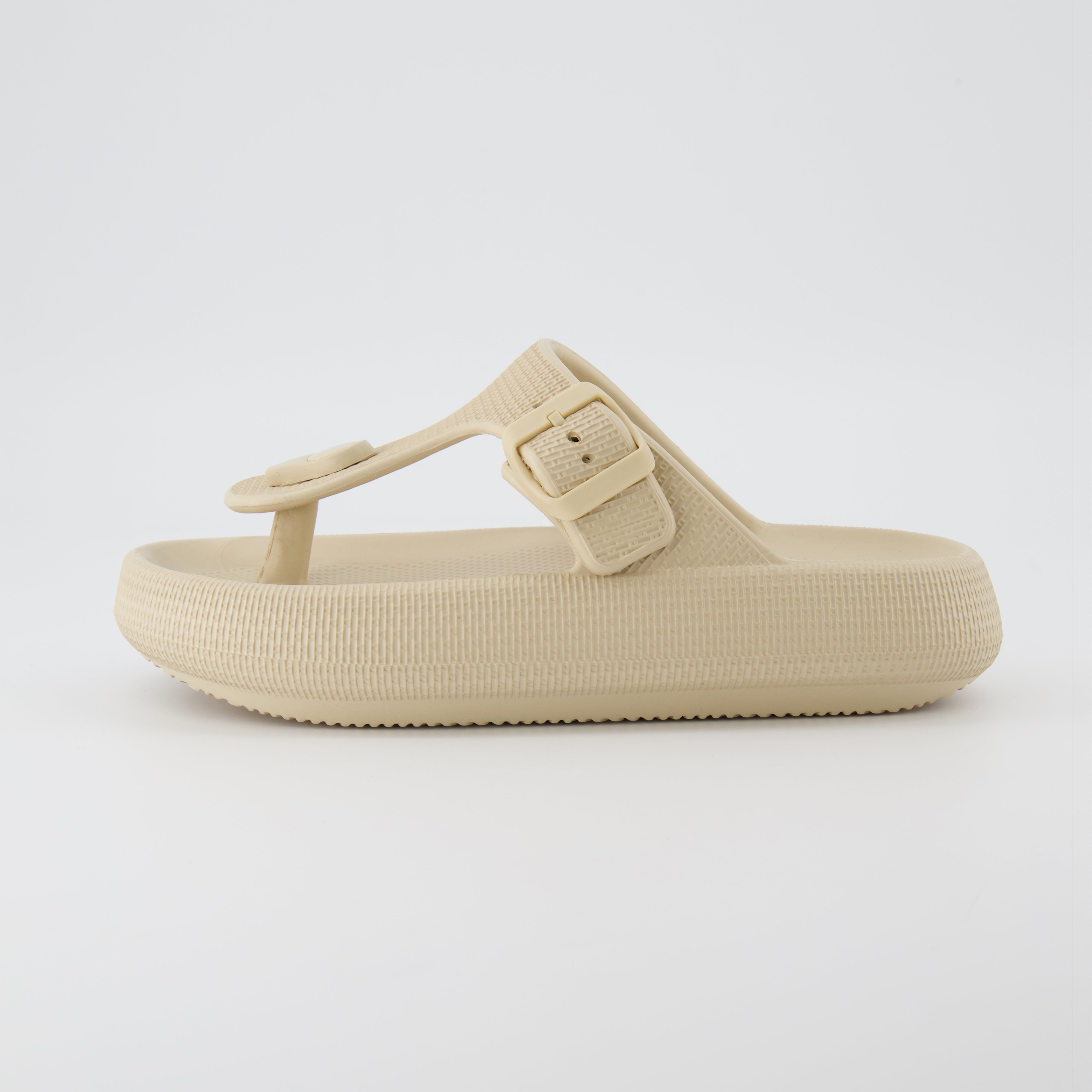 Flo Cloud Thong Sandal Khaki