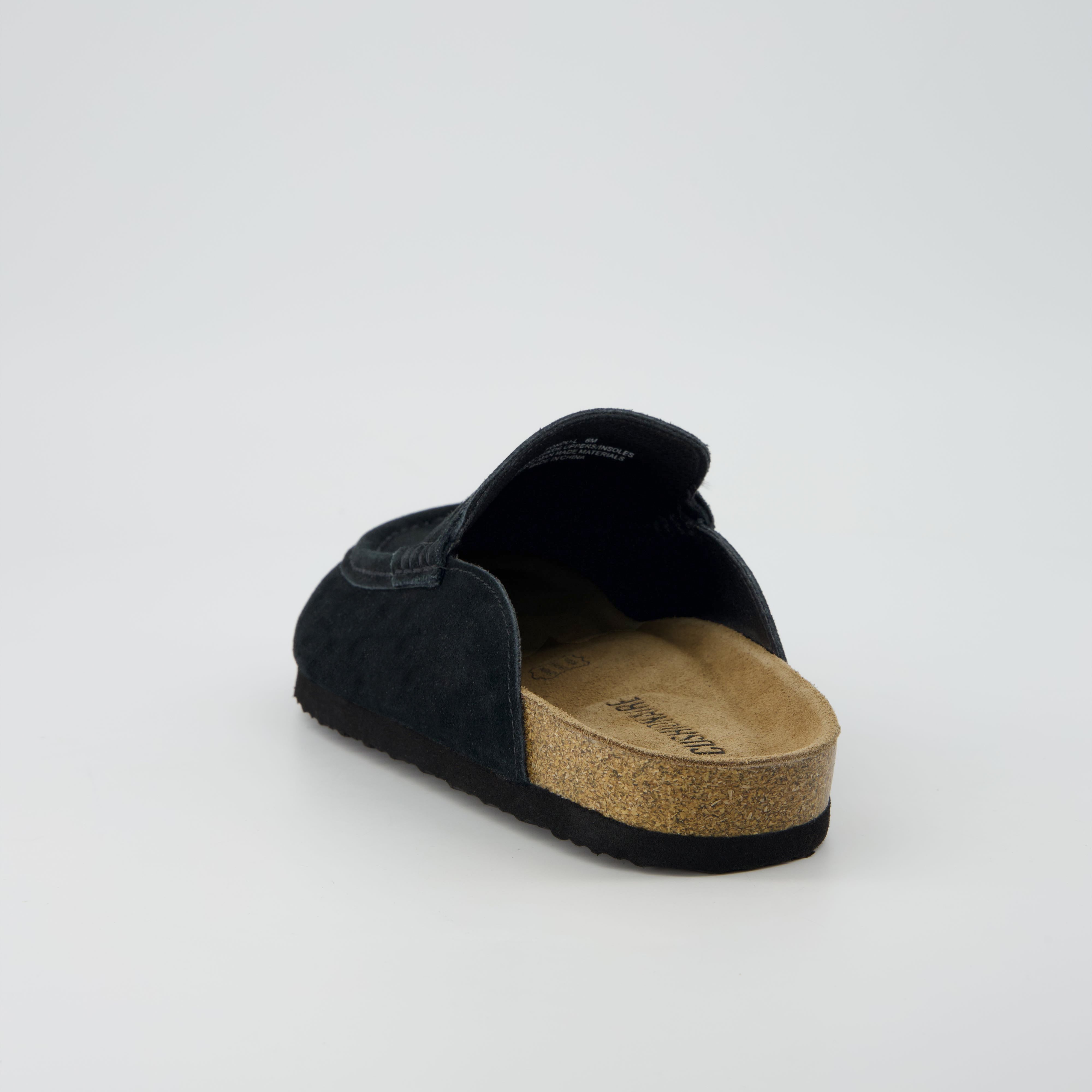 Fondu Leather Clogs Black