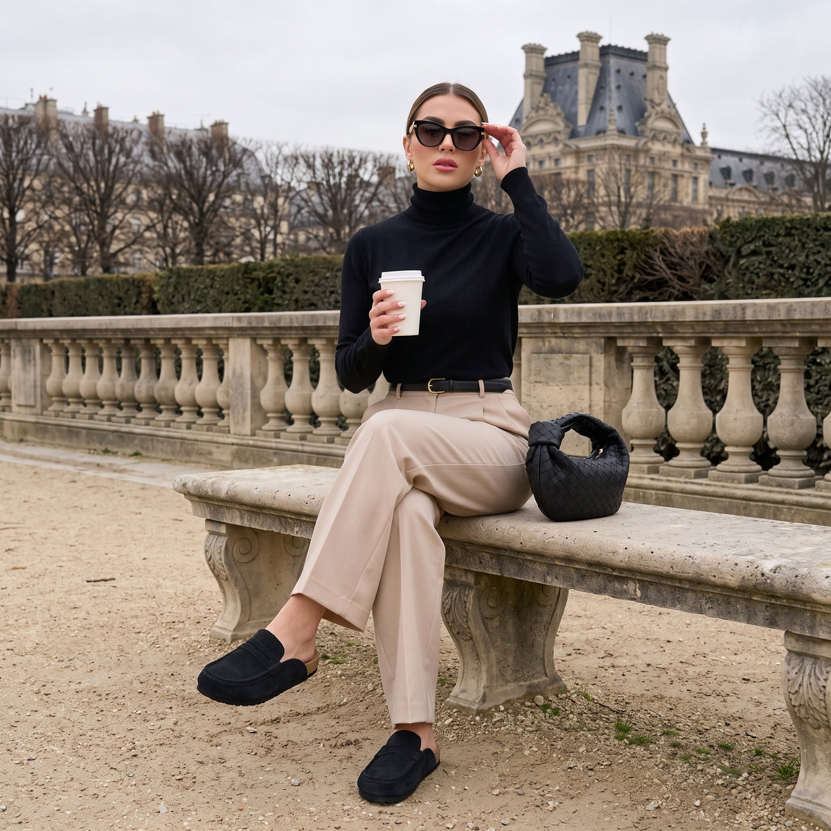 Fondu Leather Clogs