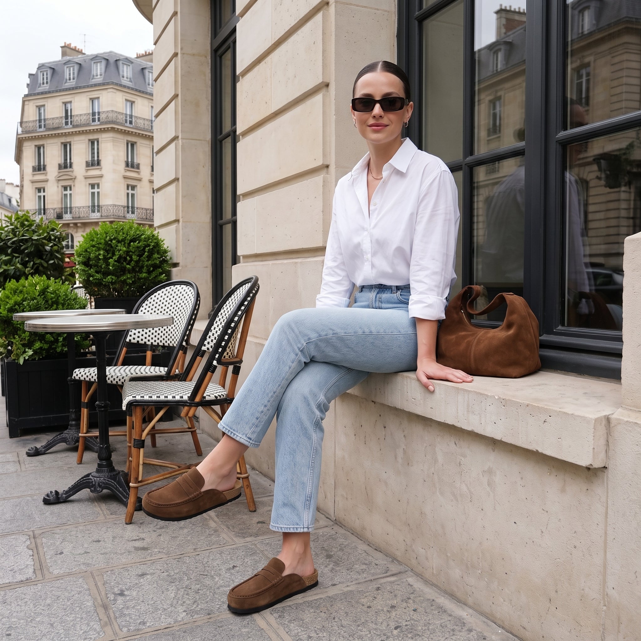 Fondu Leather Clogs