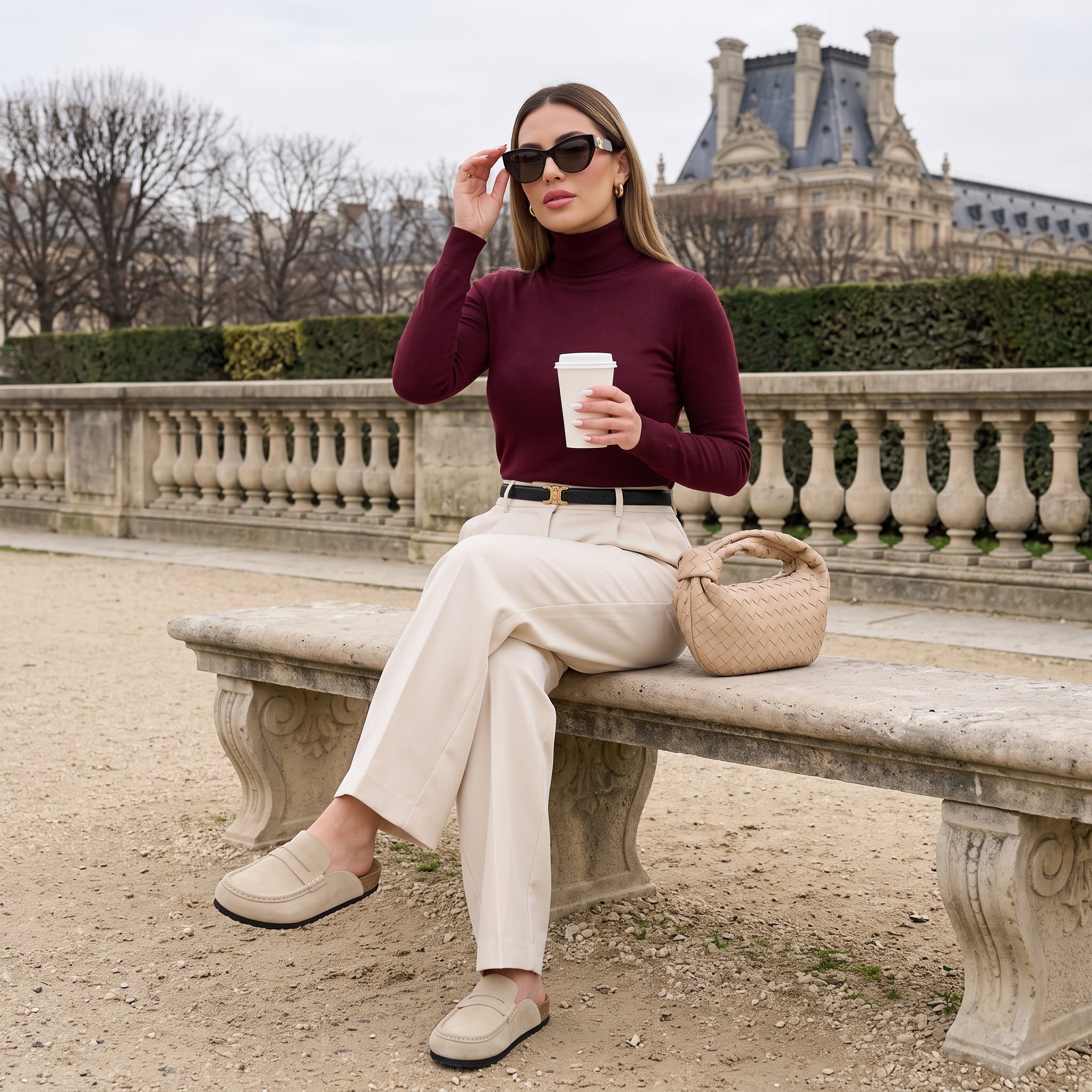 Fondu Leather Clogs