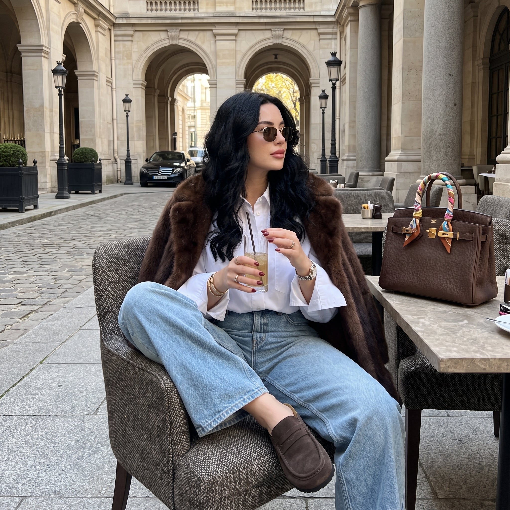 Fondu Leather Clogs