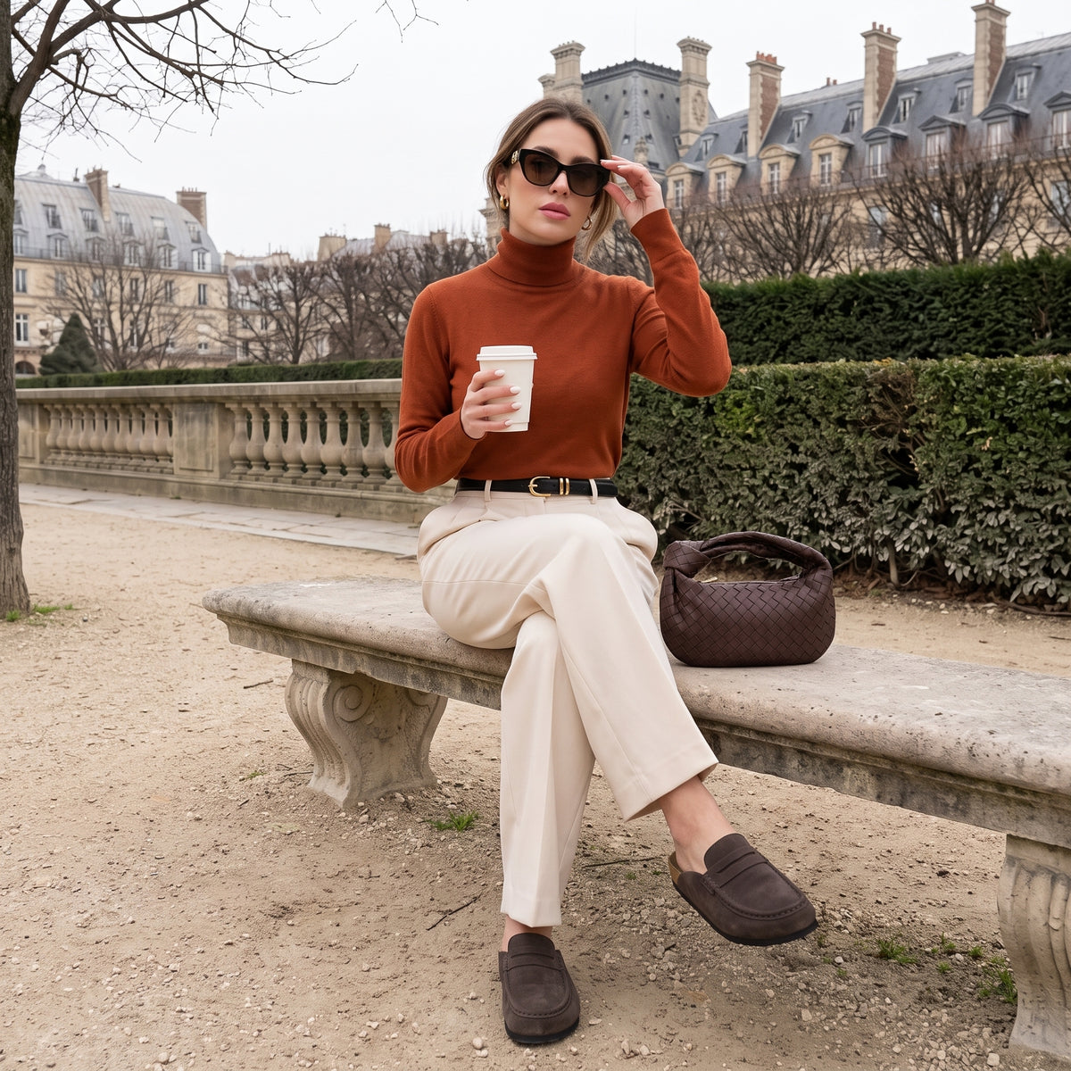 Fondu Leather Clogs