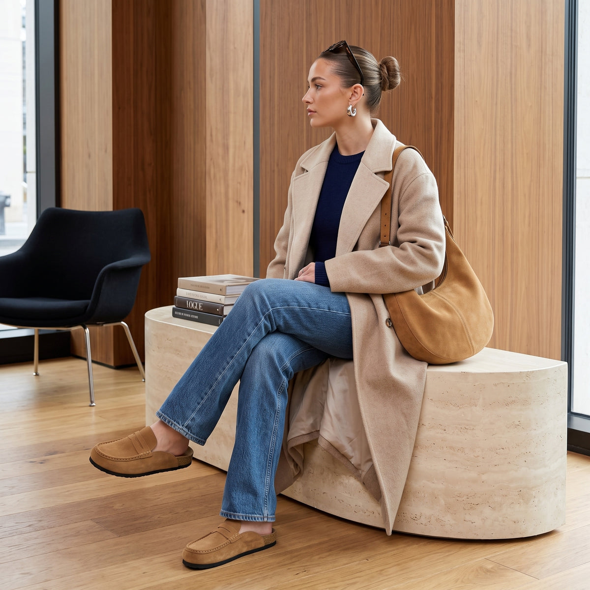 Fondu Leather Clogs