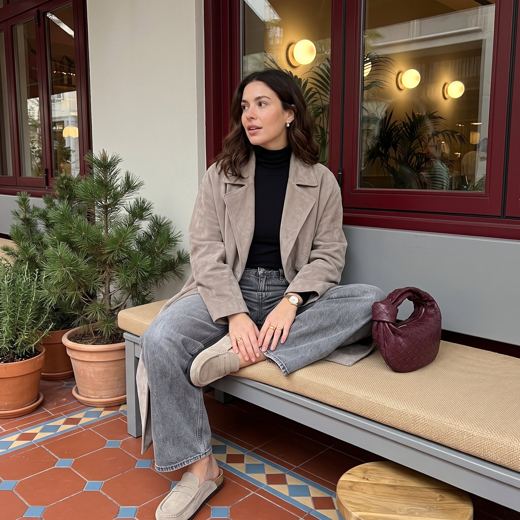 Fondu Leather Clogs