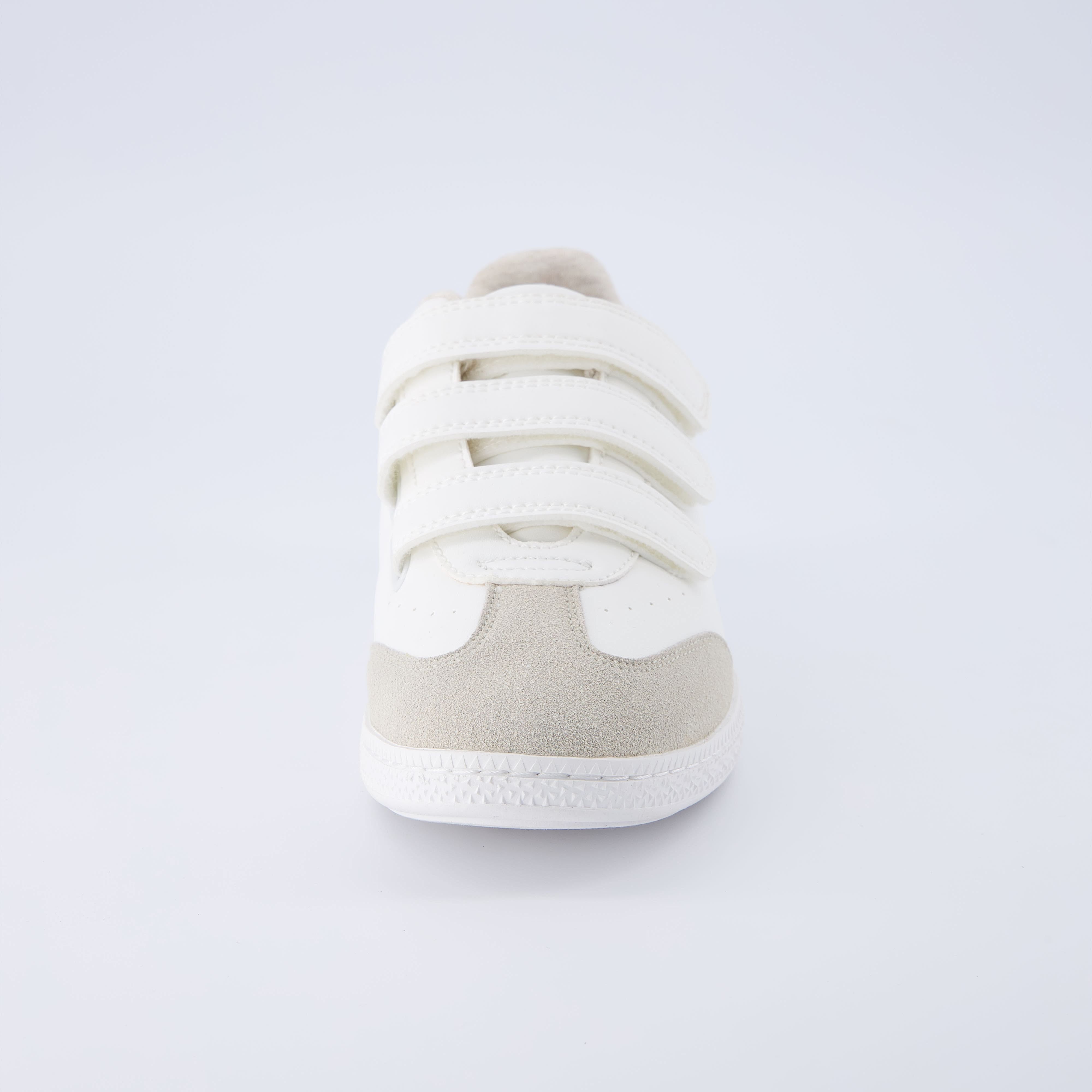 Fondue Velcro Sneaker White Grey