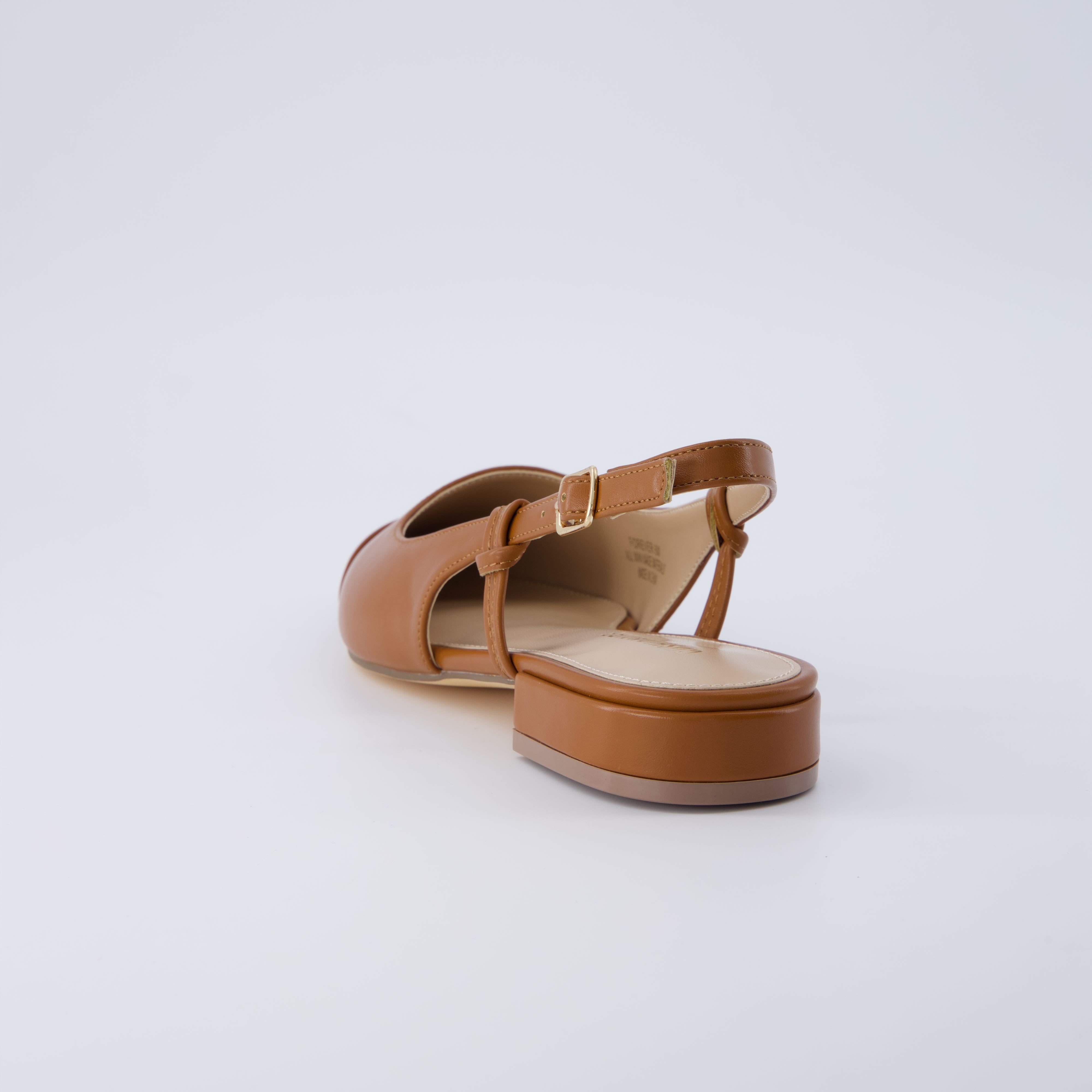 Forever Sling Back Flat Tan