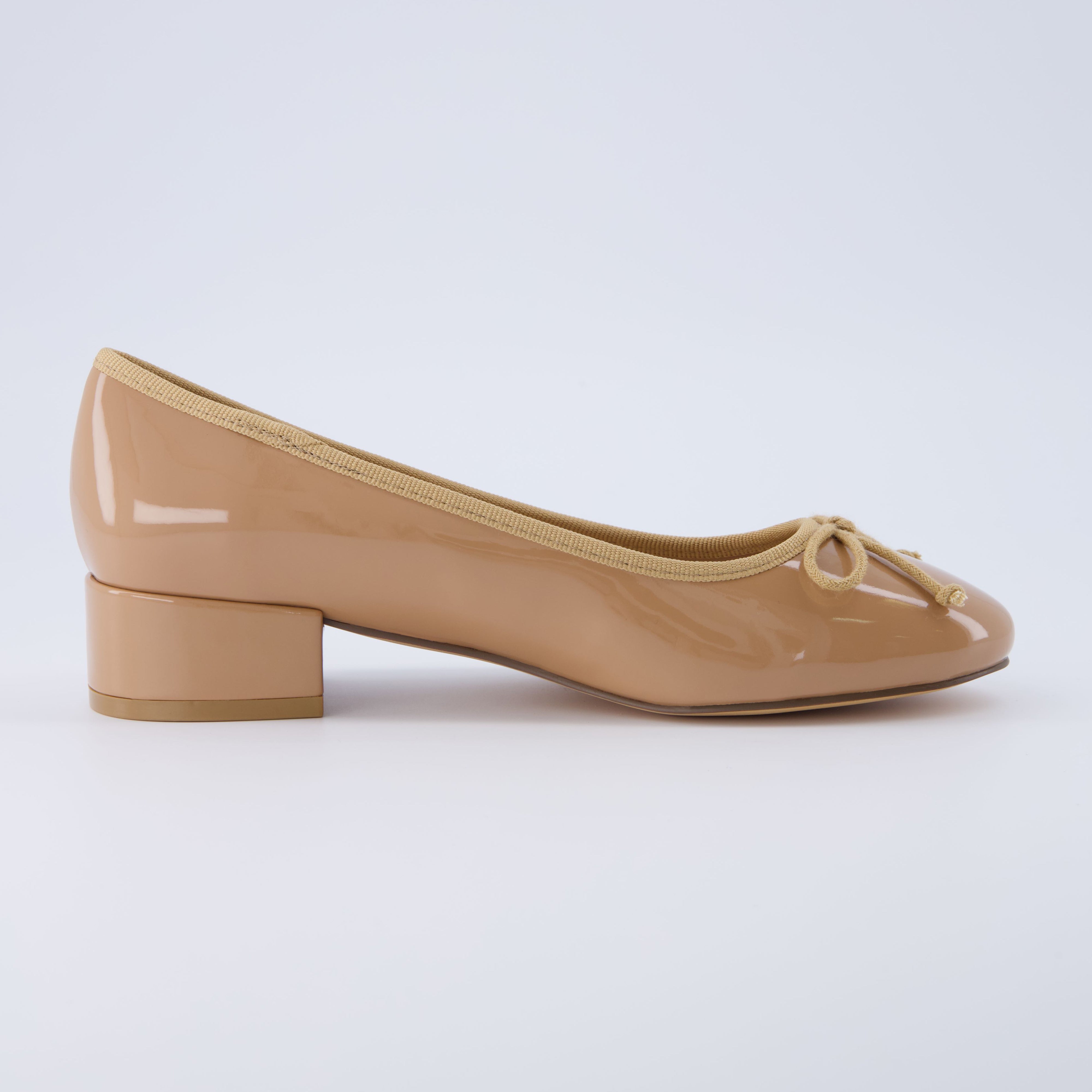 Frenchie Dress Ballerina Tan