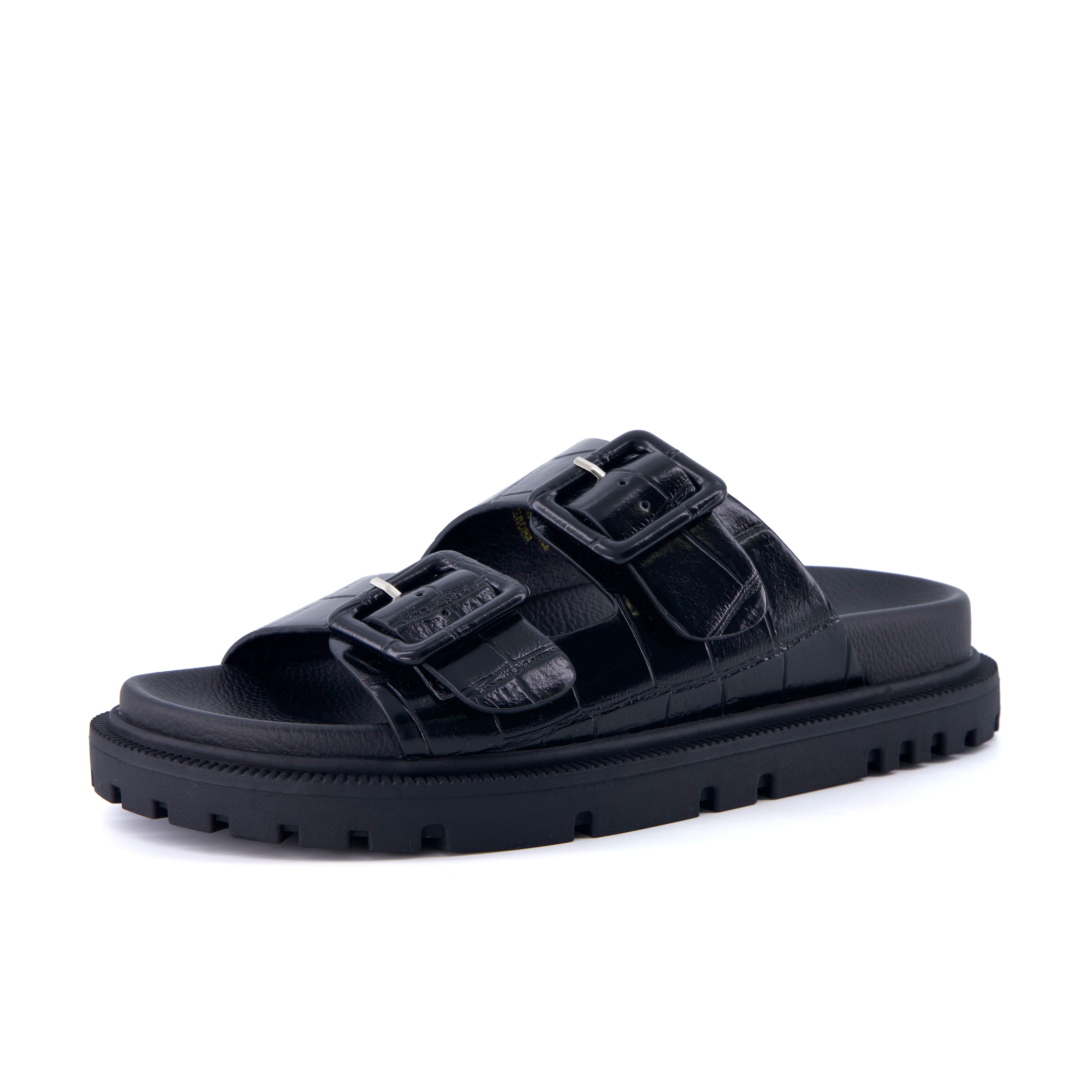Fuse Chunky Sandals Black Medium