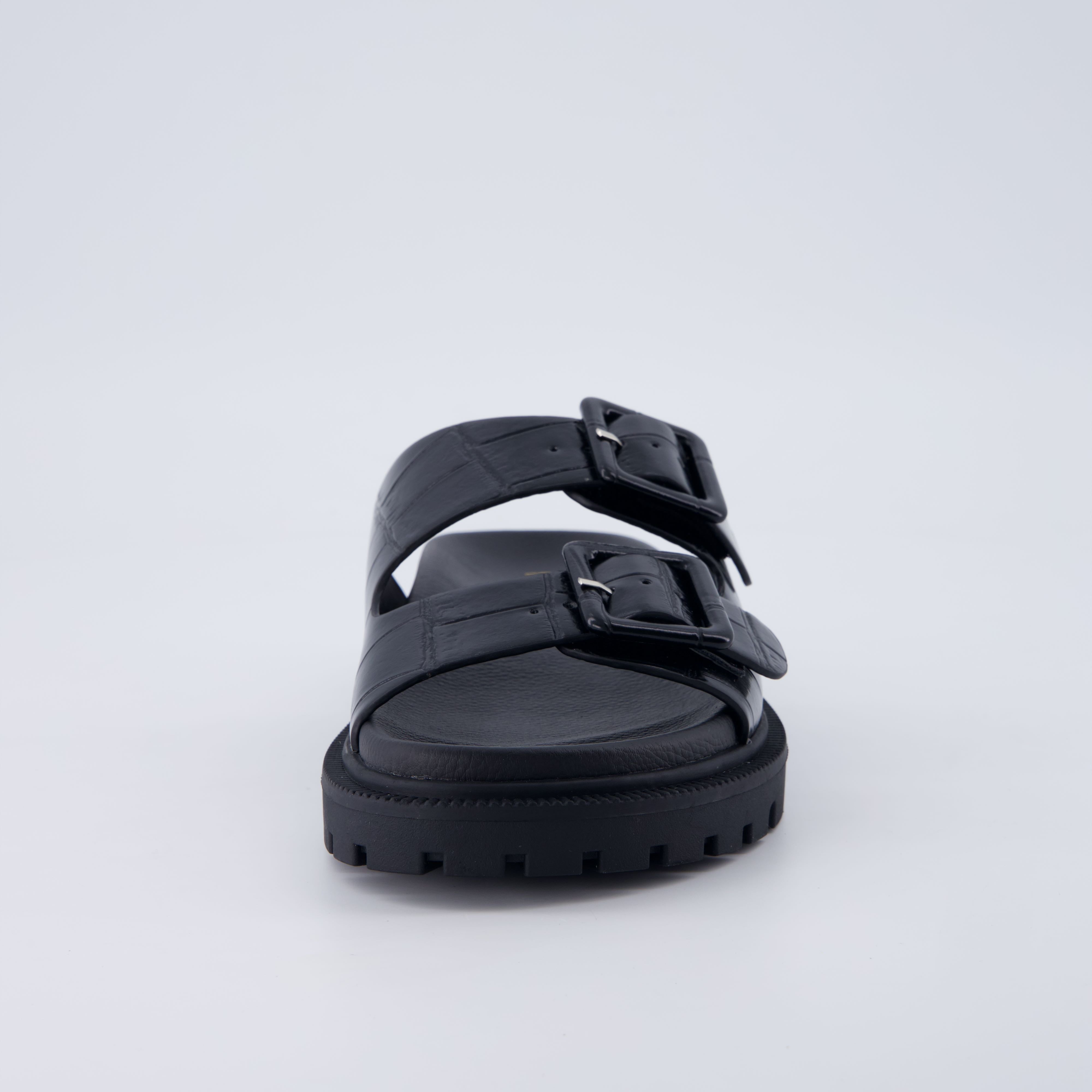 Fuse Chunky Sandals Black Medium