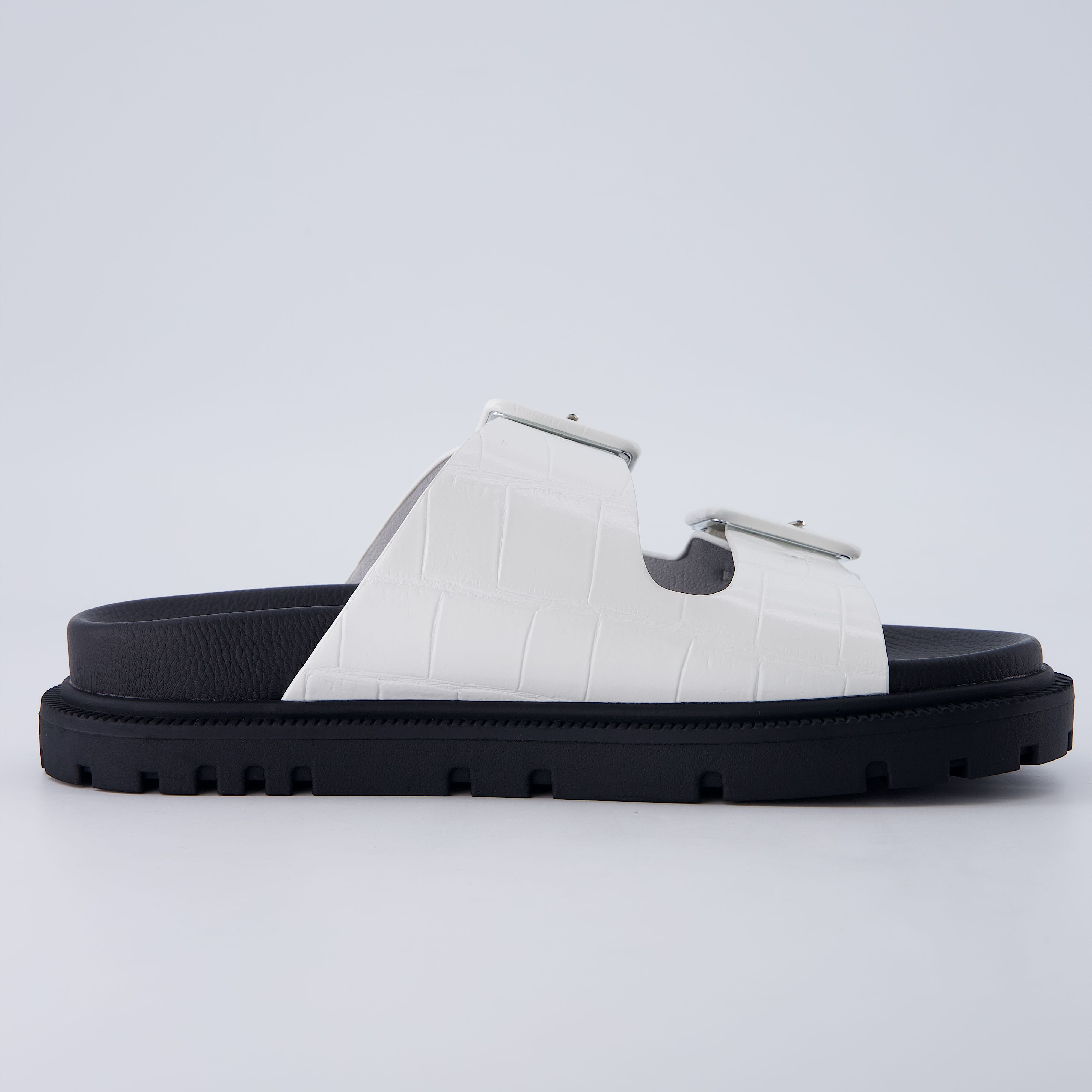 Fuse Chunky Sandals White Medium