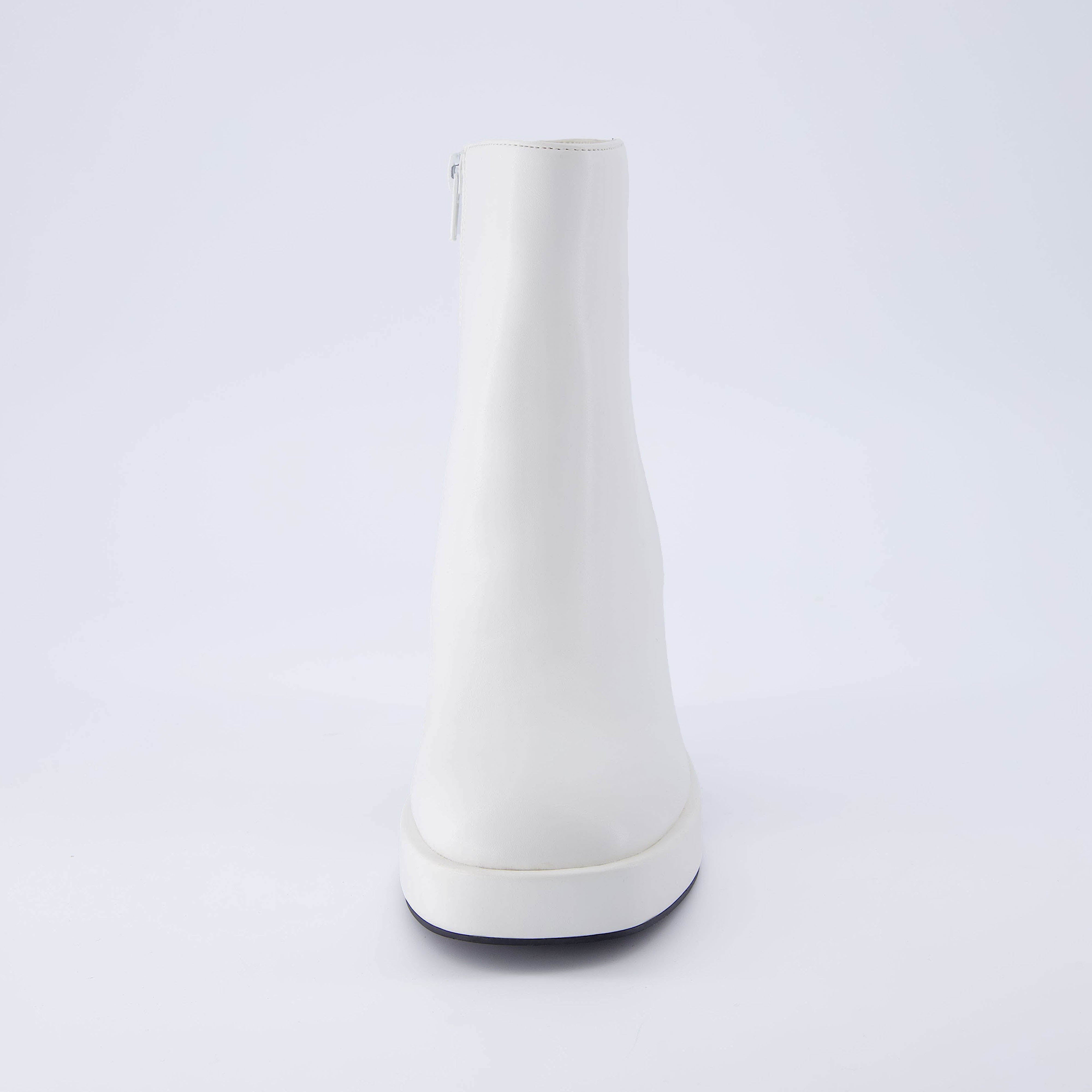 Gallerie Platform Dress Boot White