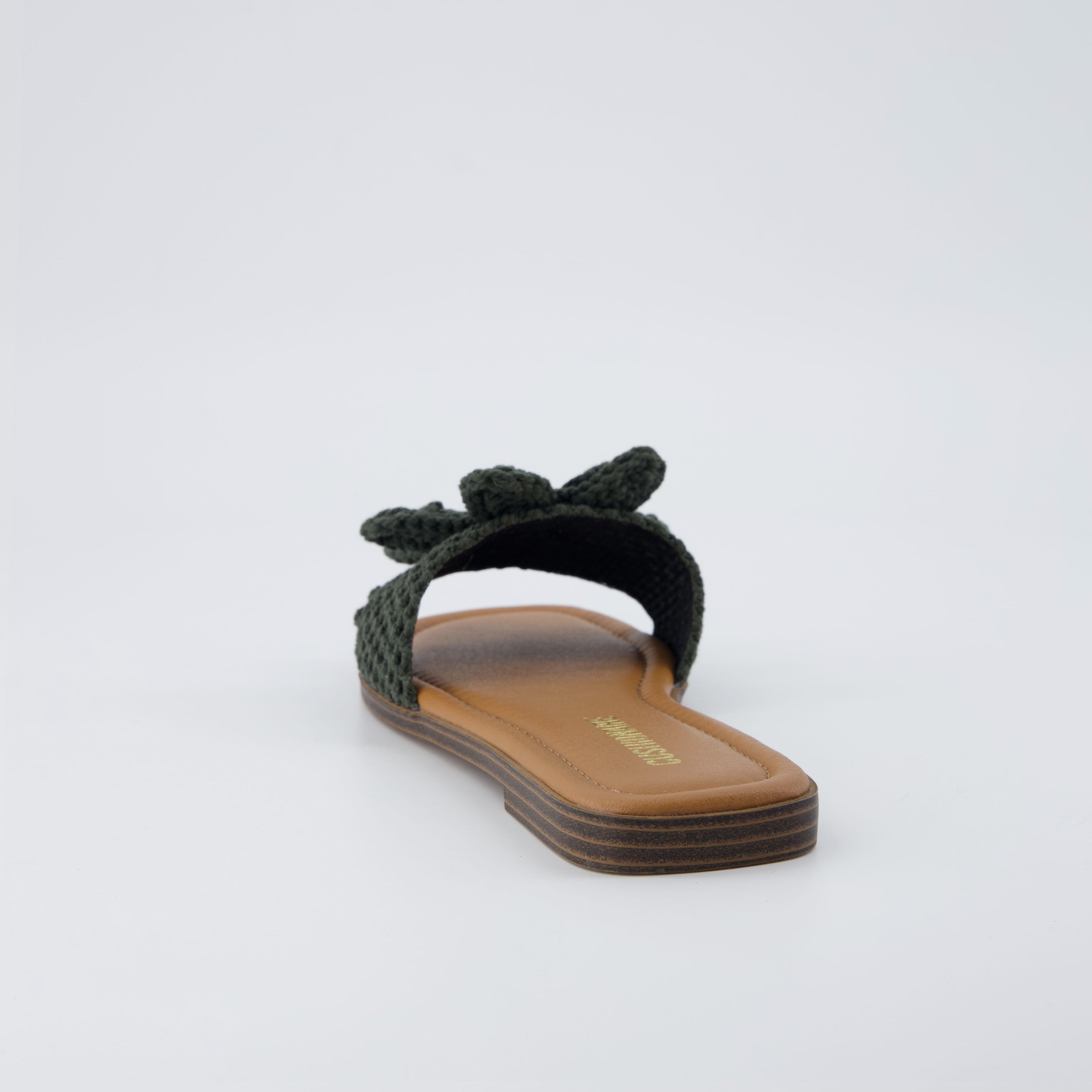 Gemma Knit Slides Blue