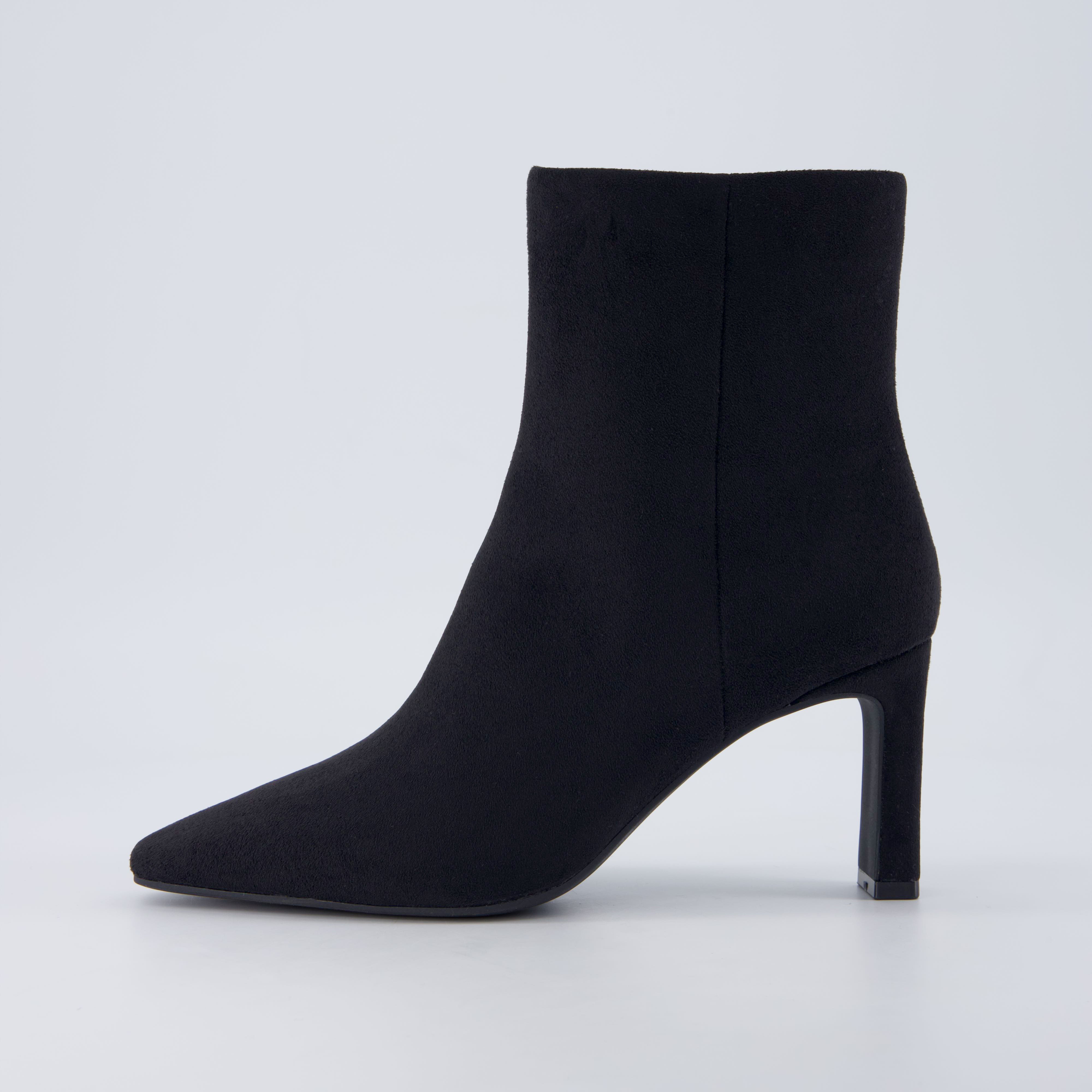 Giana High Heel Ankle Boots Black Medium