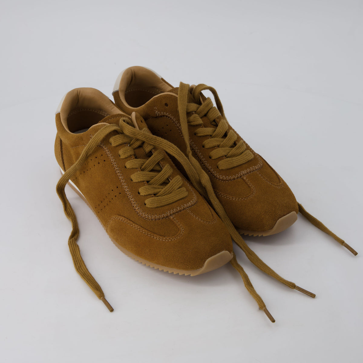 Gibbs Retro Women Sneakers Camel Medium
