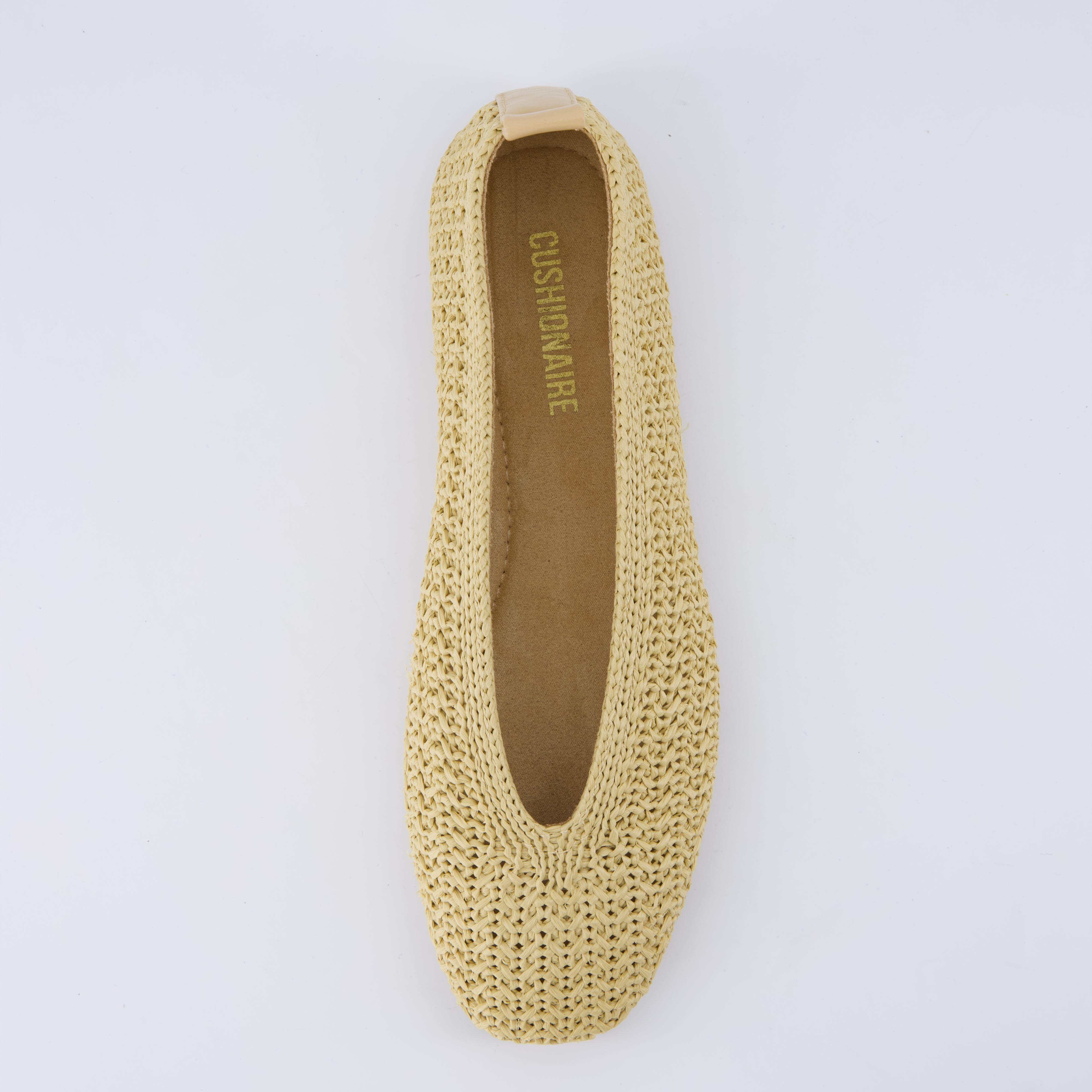 Gilt Woven Ballet Flats