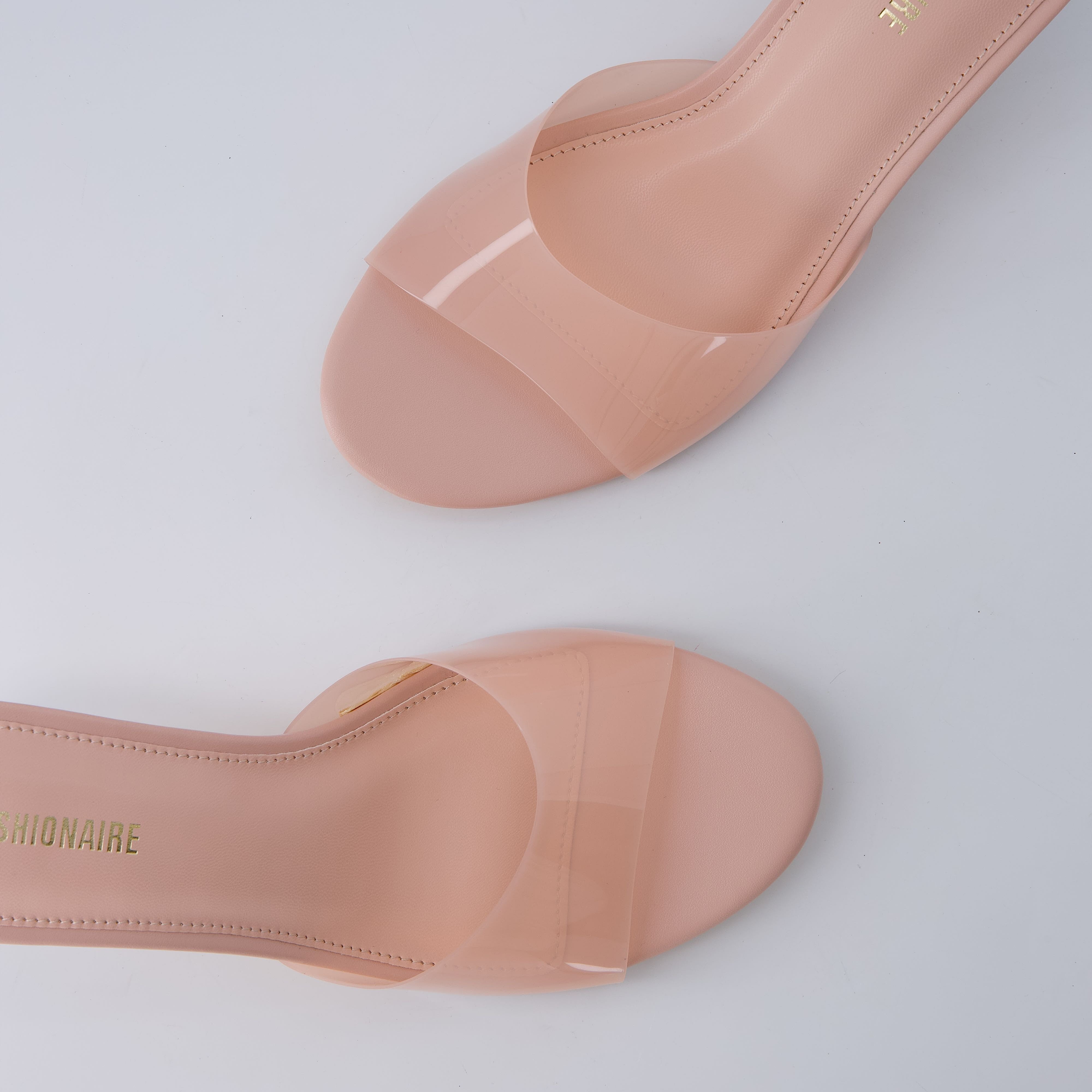 Giselle Kitten Heel Sandals Blush
