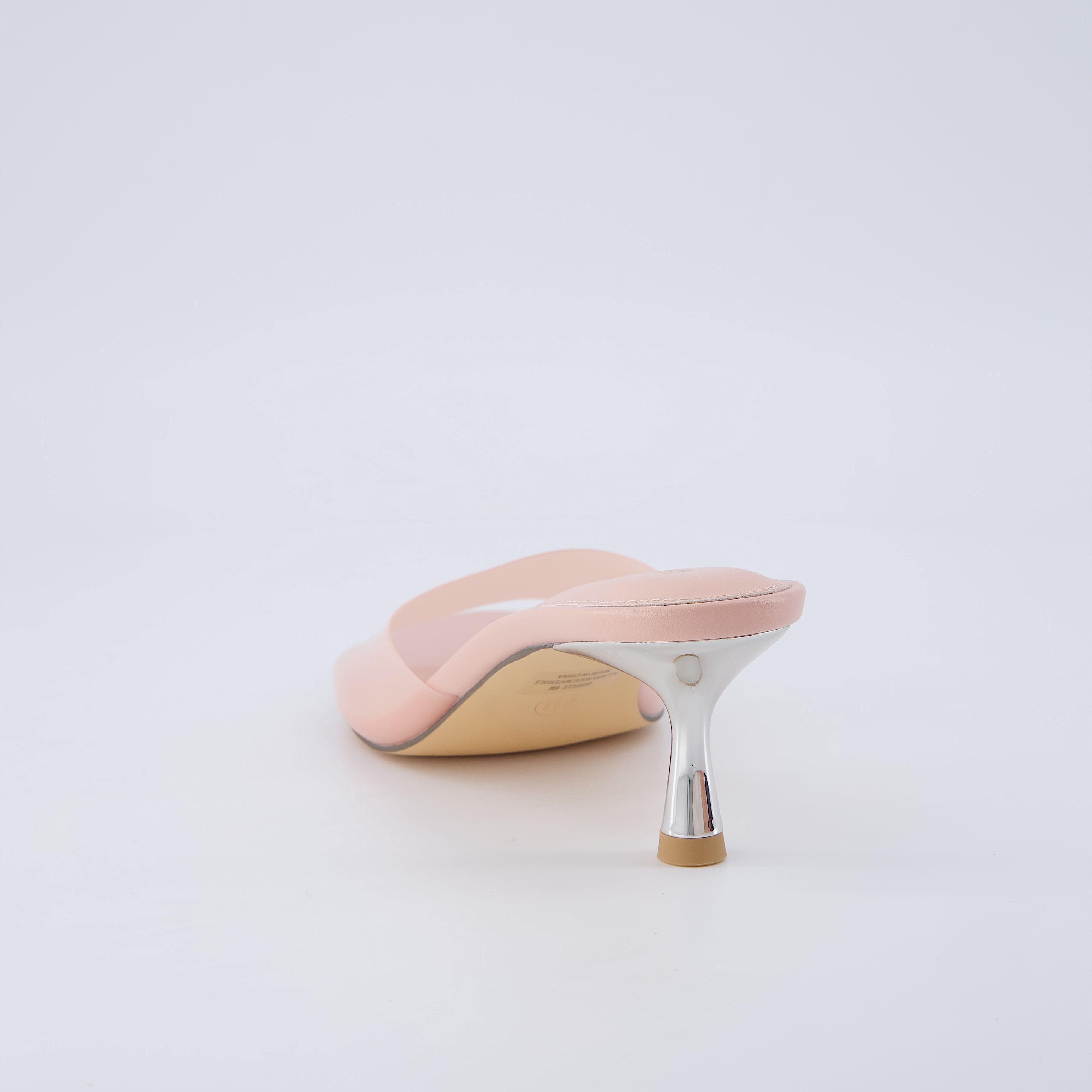 Giselle Kitten Heel Sandals Blush
