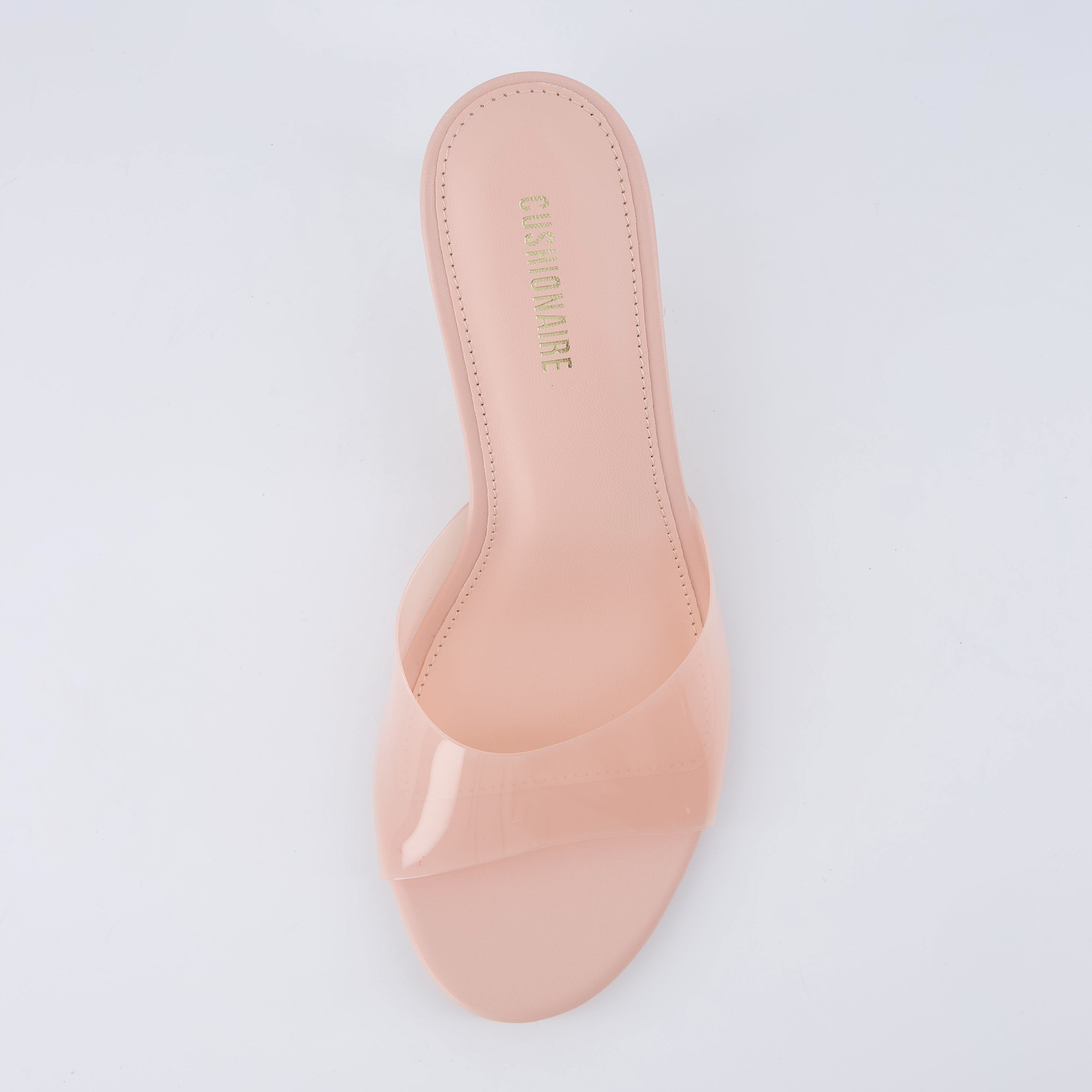 Giselle Kitten Heel Sandals Blush