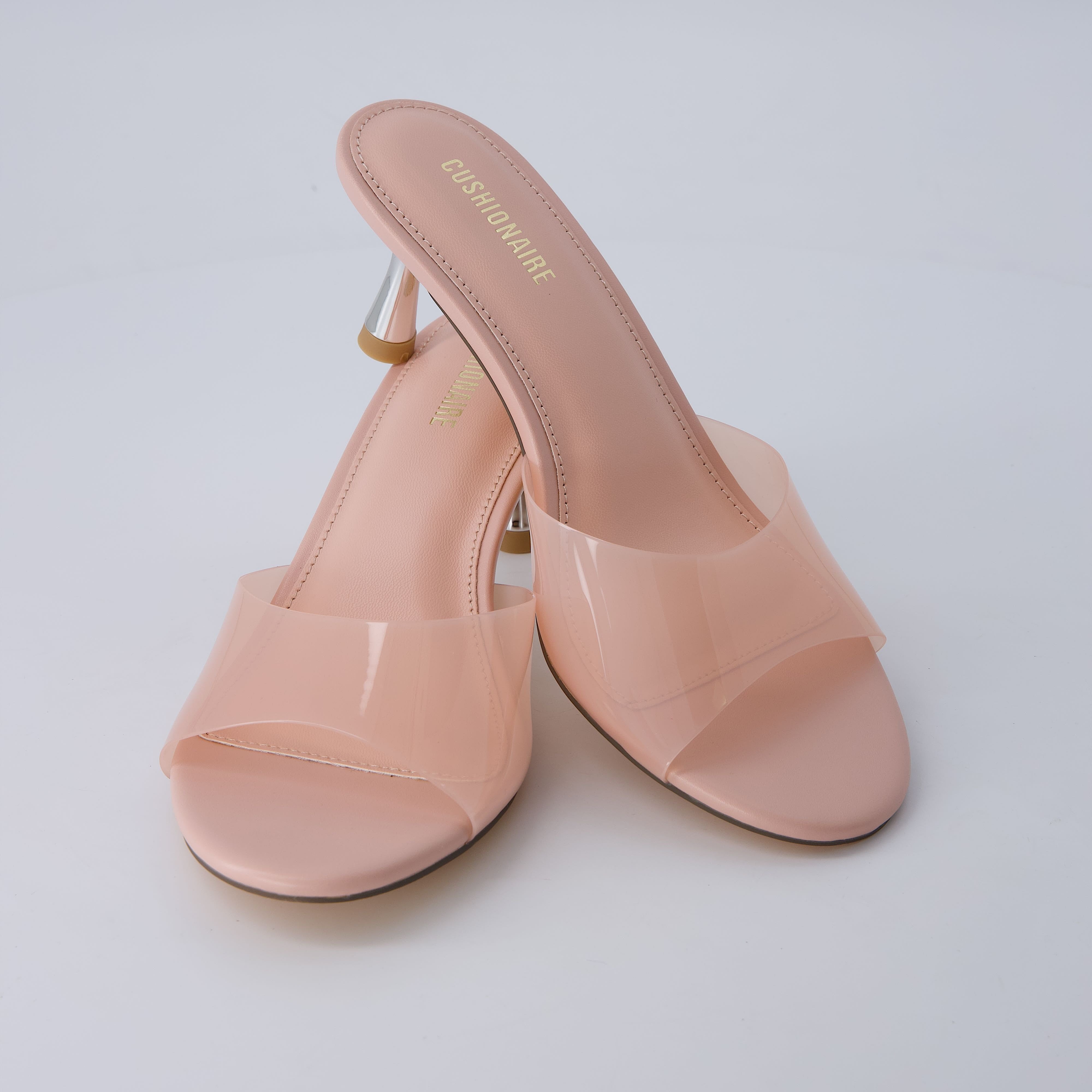 Giselle Kitten Heel Sandals Blush