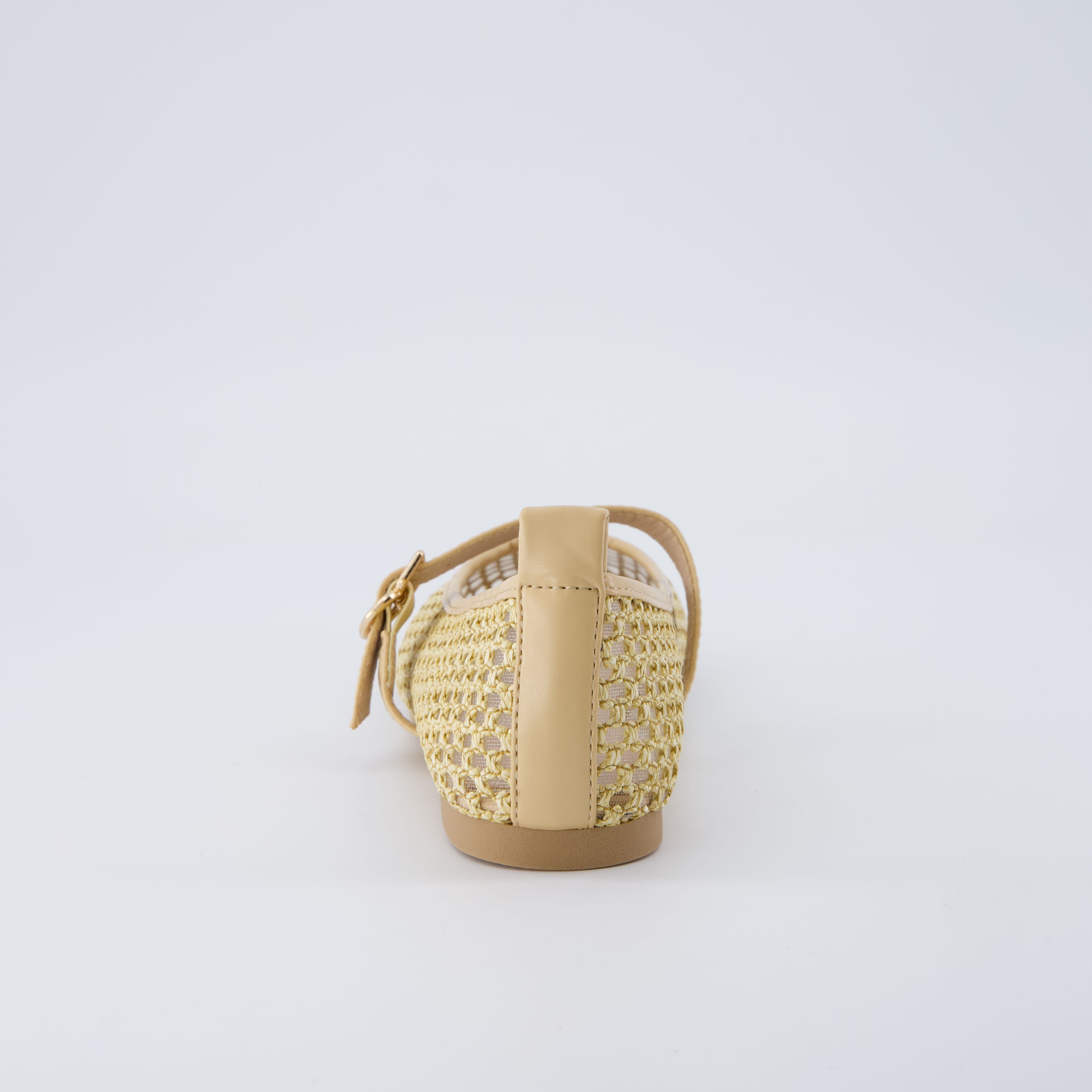 Gracie Mesh Mary Jane Flats