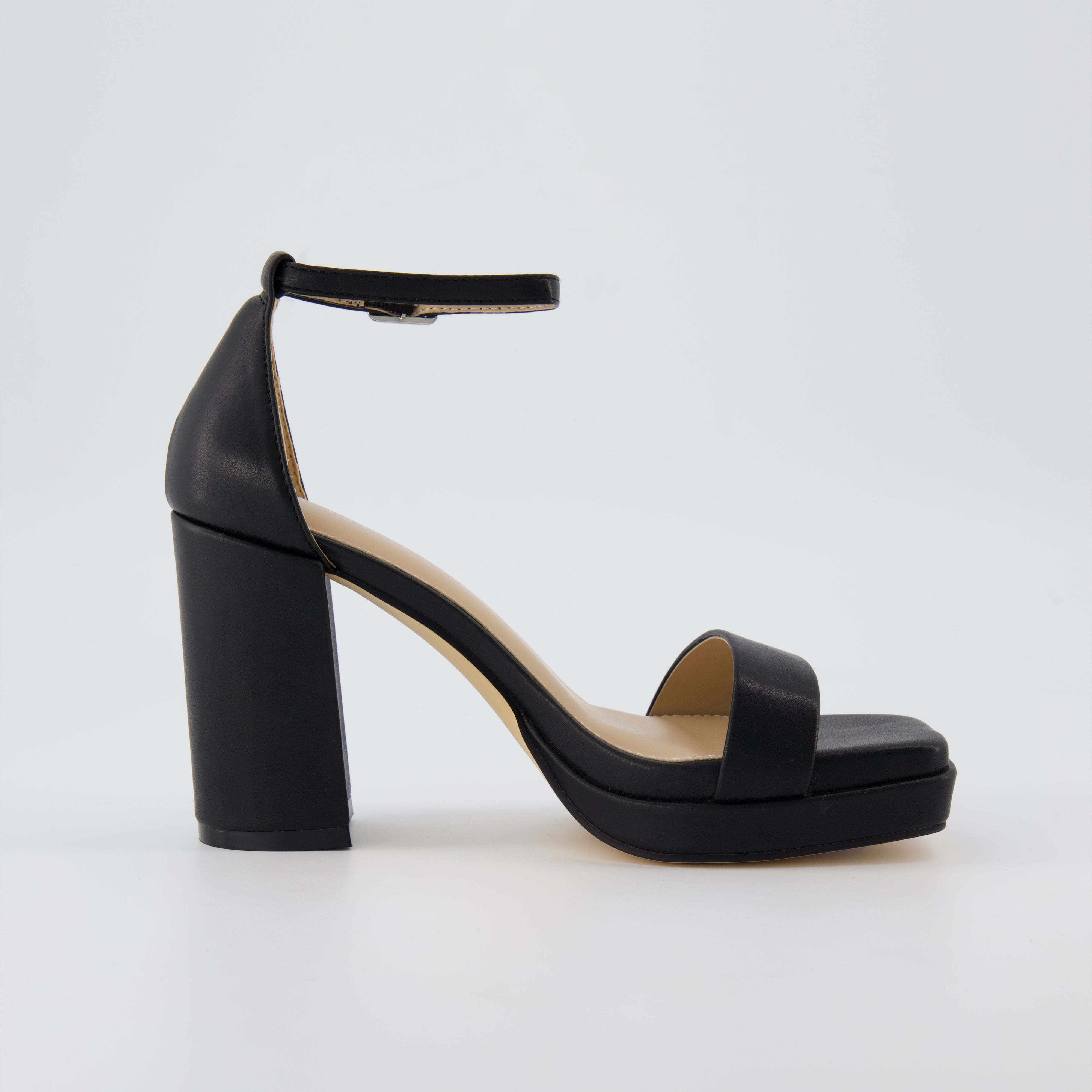 Grammy Platform Sandal Black