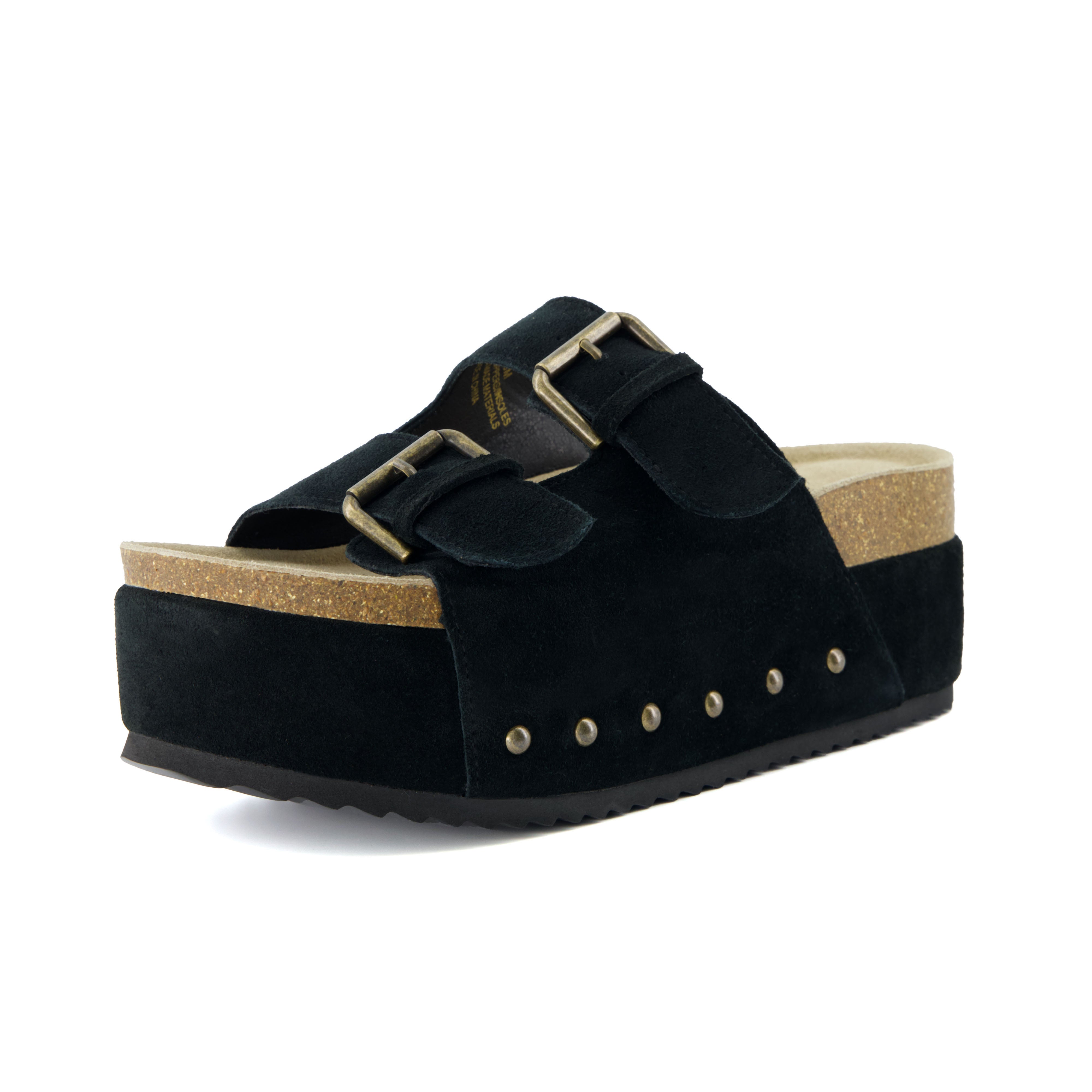 Guru Platform Sandal Black