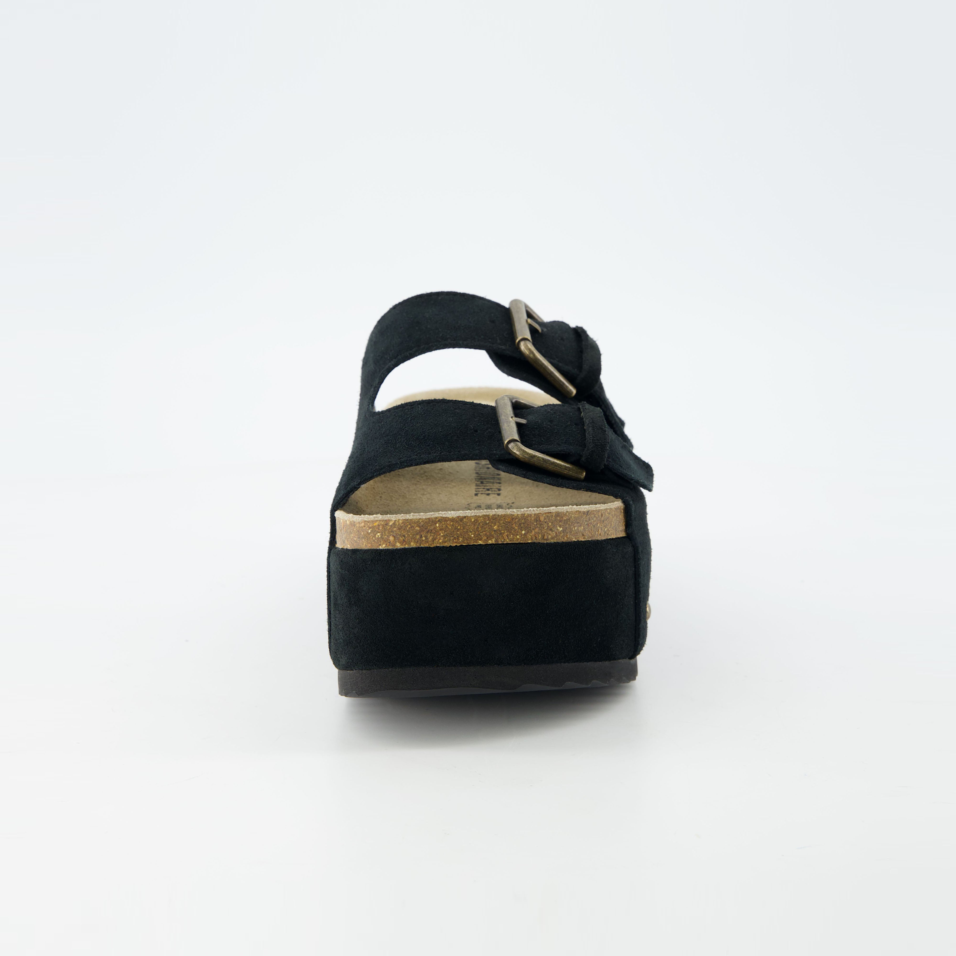 Guru Platform Sandal Black