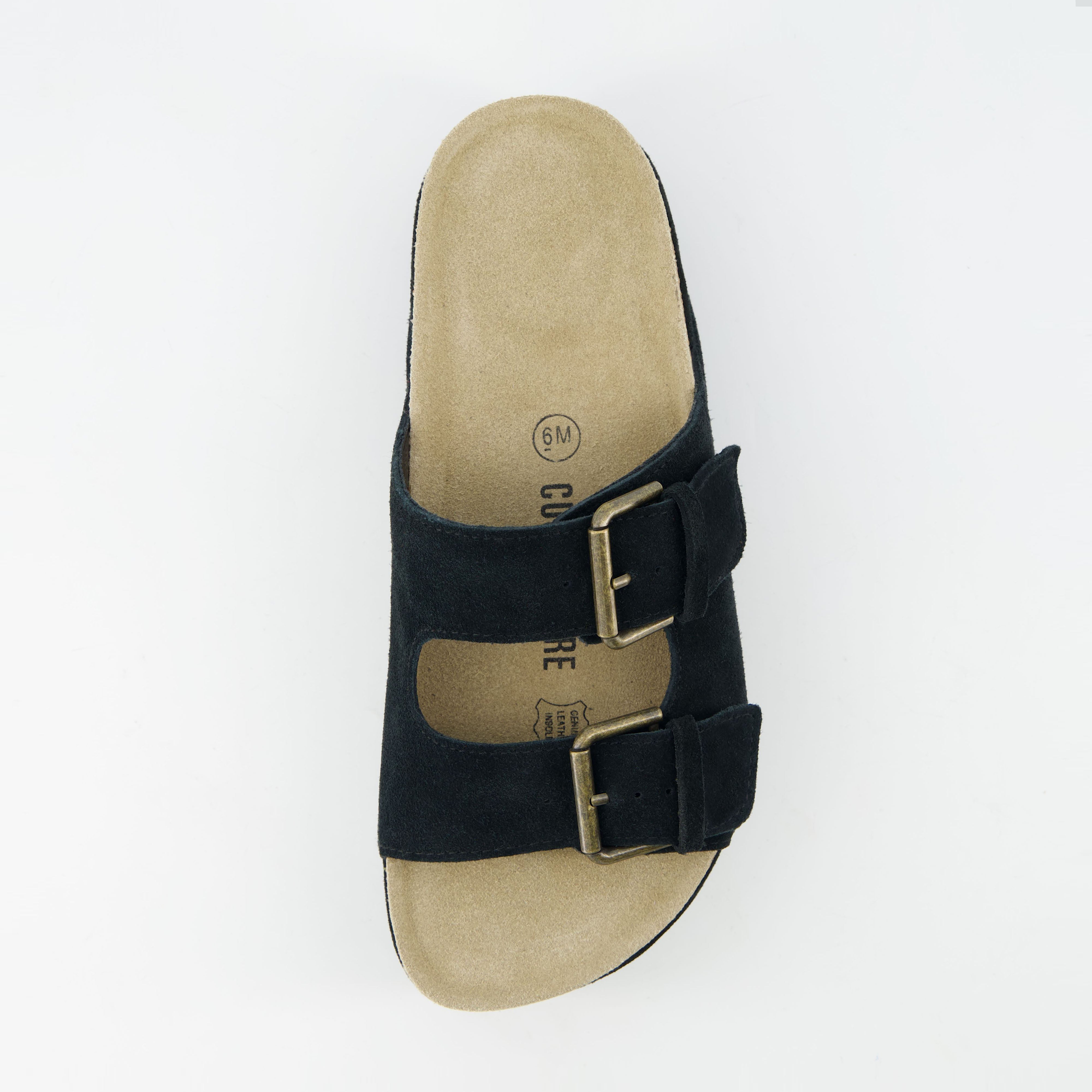 Guru Platform Sandal Black