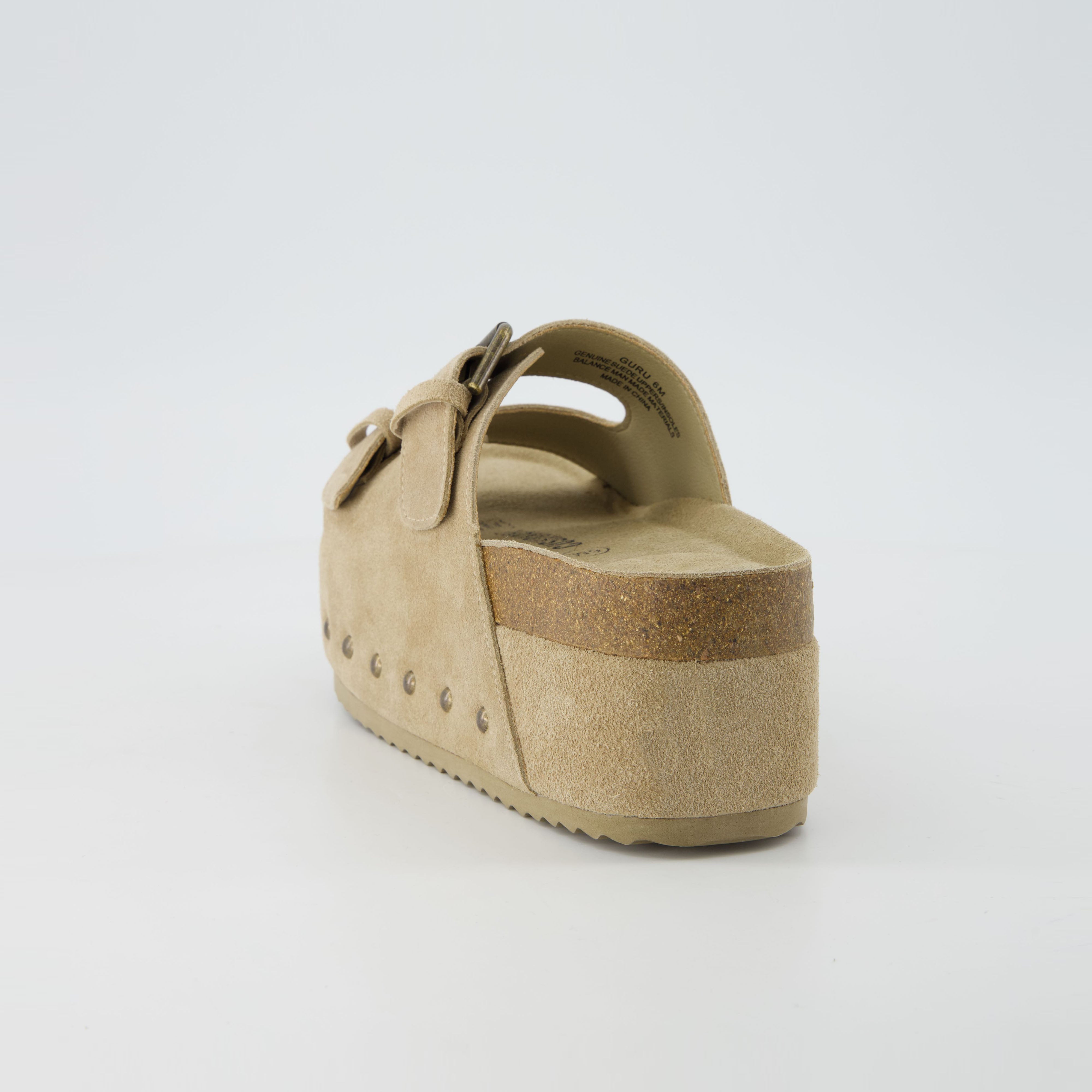 Guru Platform Sandal Khaki
