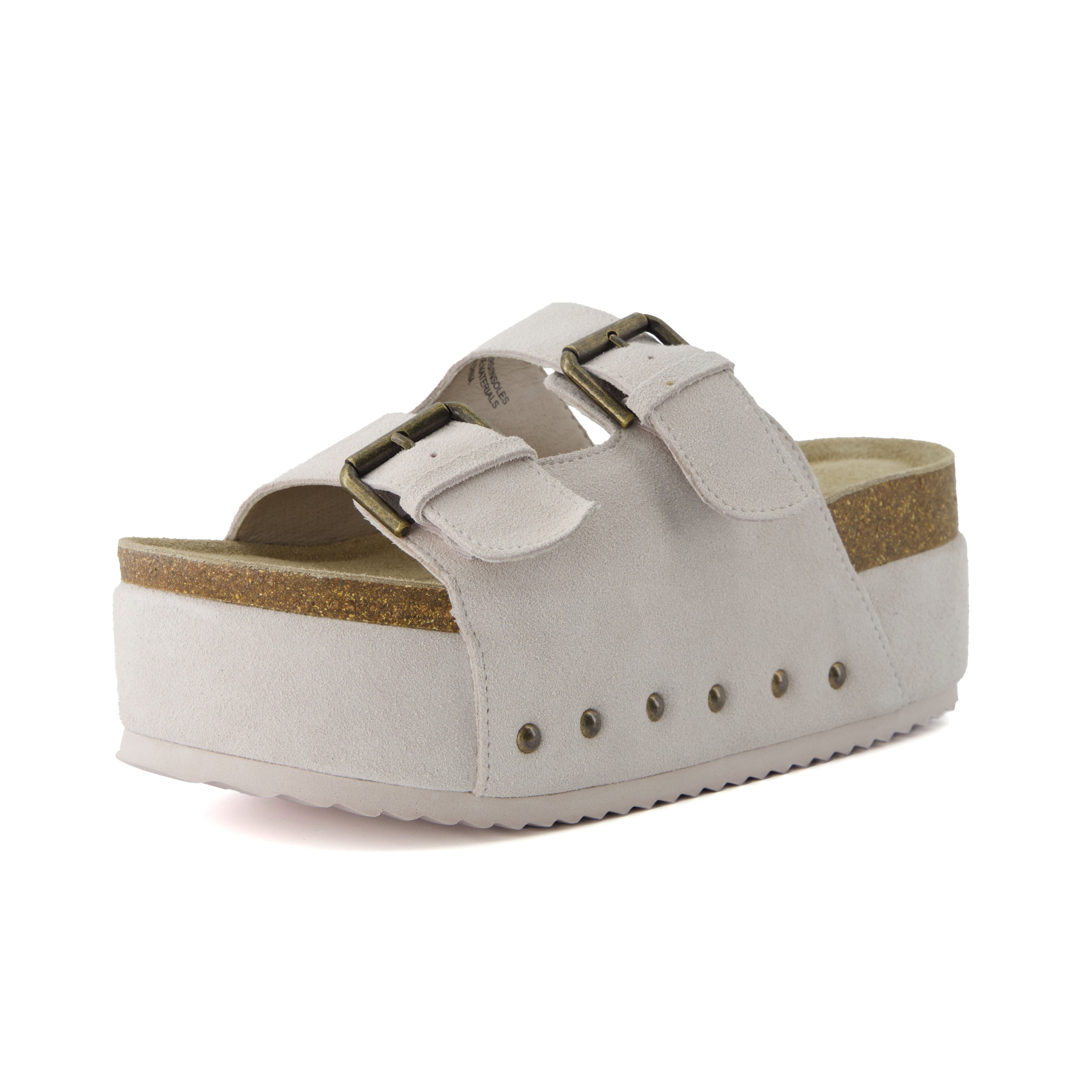 Guru Platform Sandal Off White