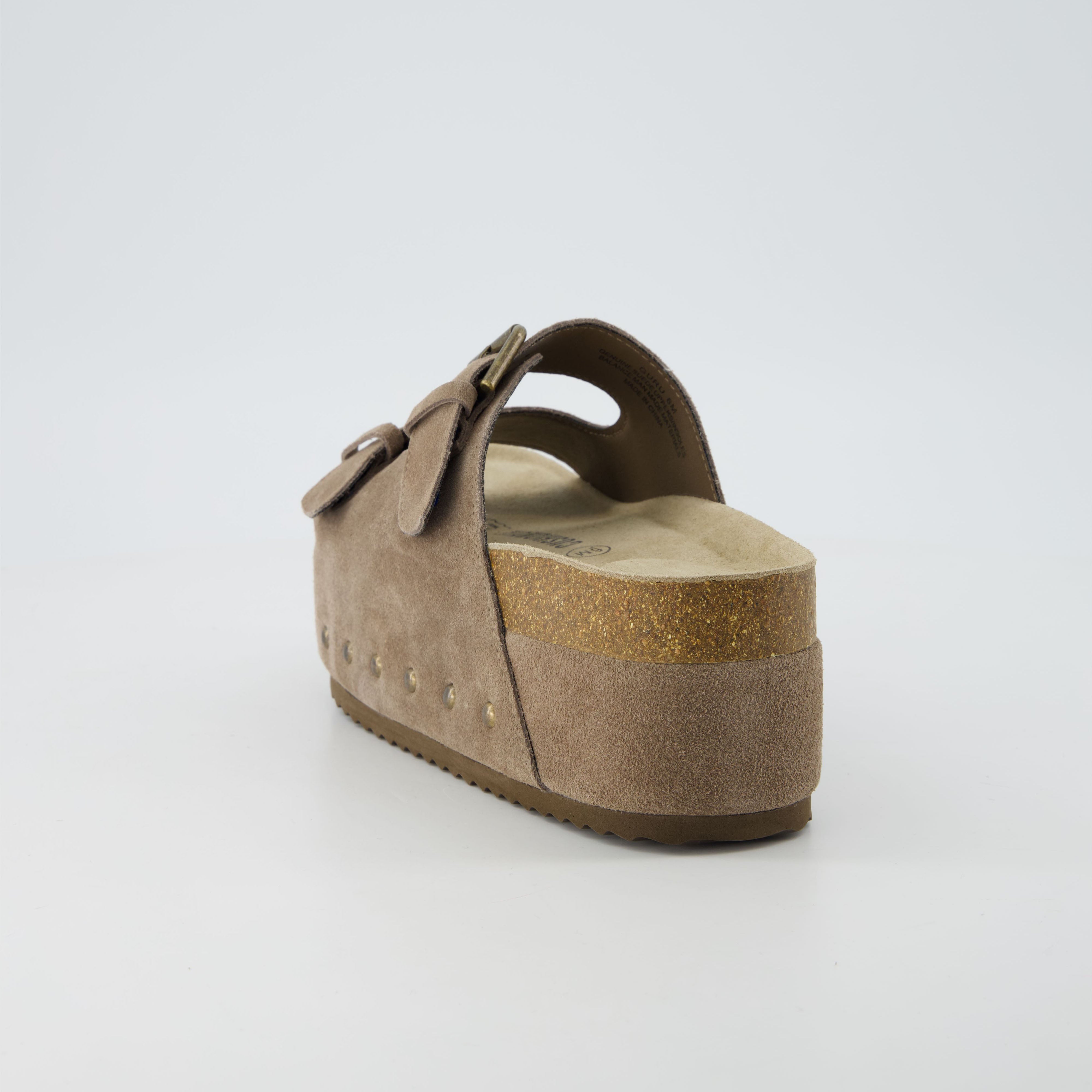 Guru Platform Sandal Taupe