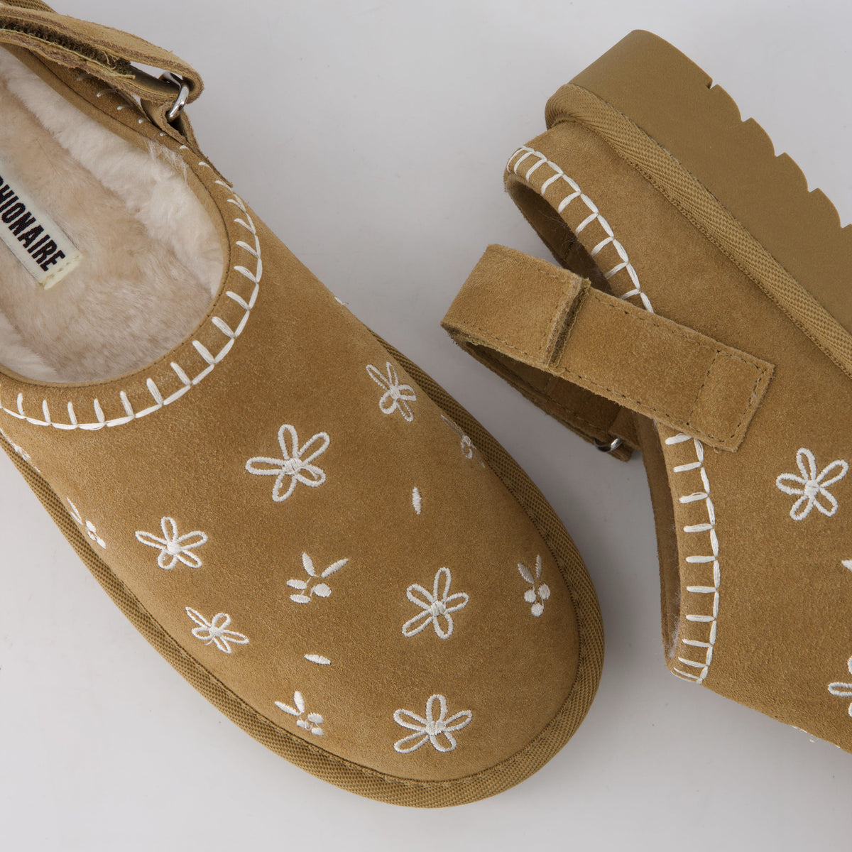 Habit Kids Slippers Chestnut Genuine Suede Medium
