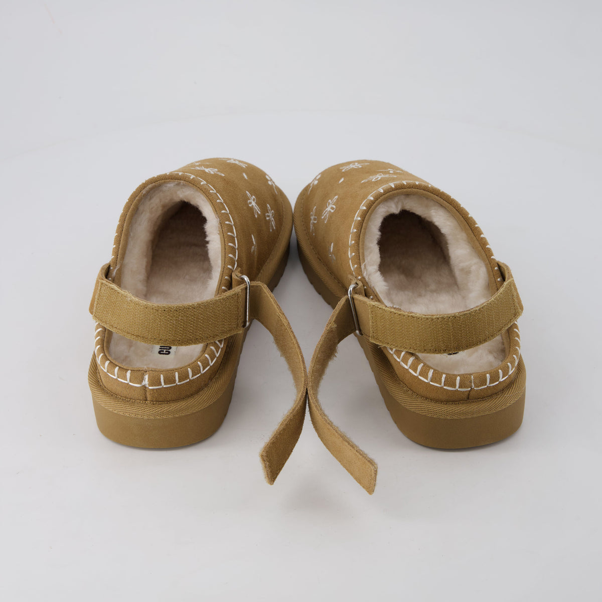 Habit Kids Slippers Chestnut Genuine Suede Medium