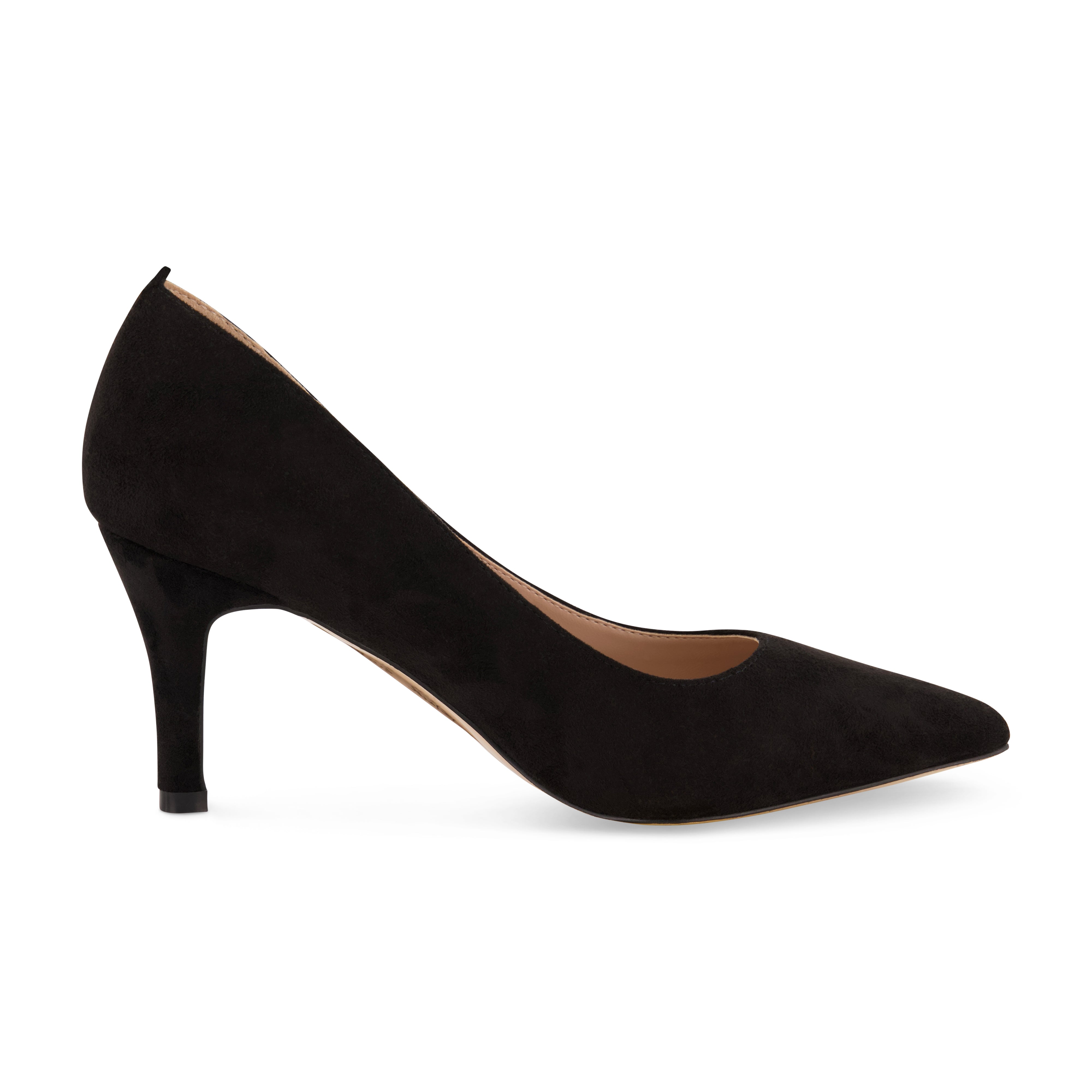 Halsey Dress Pump Black Suede