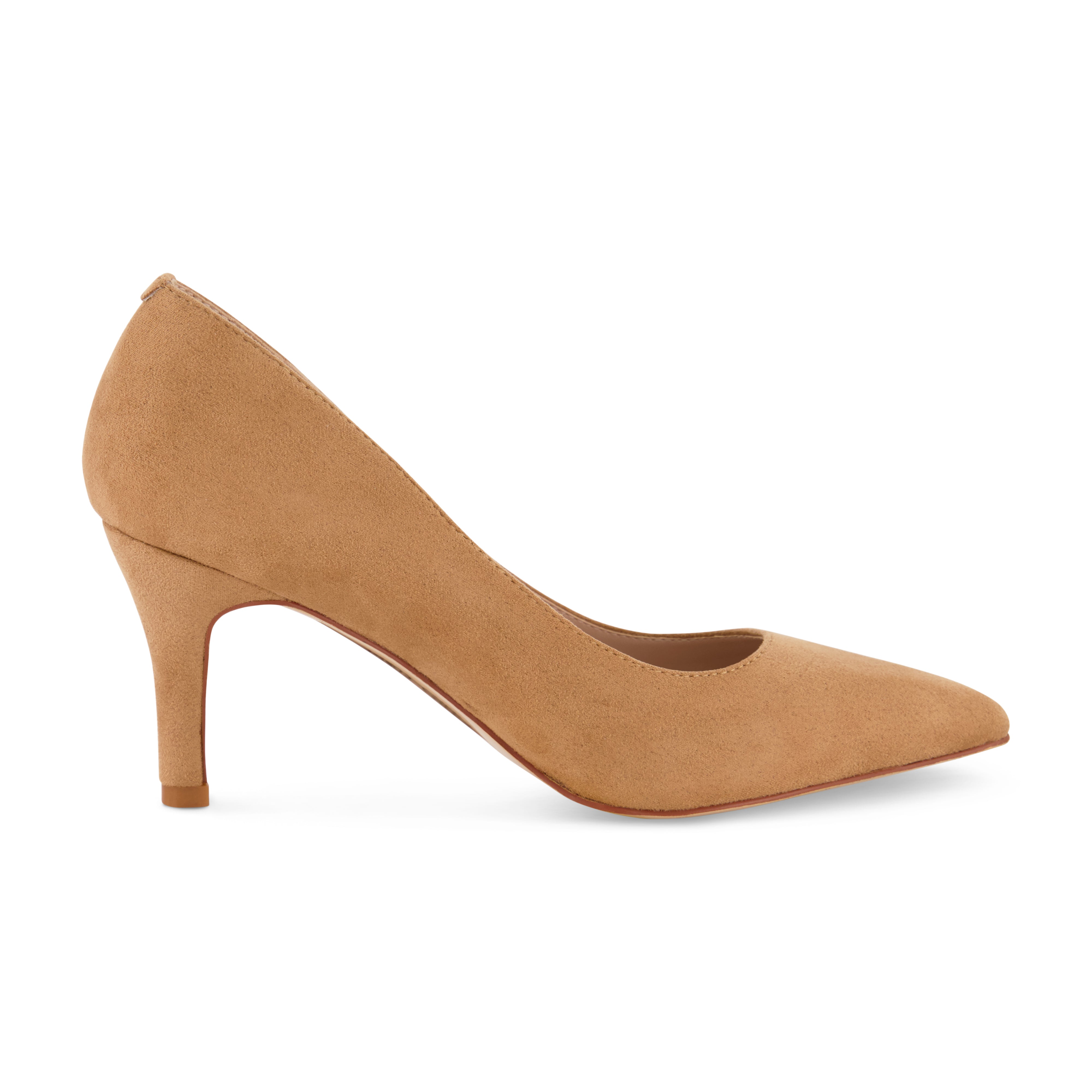 Halsey Dress Pump Camel Suede