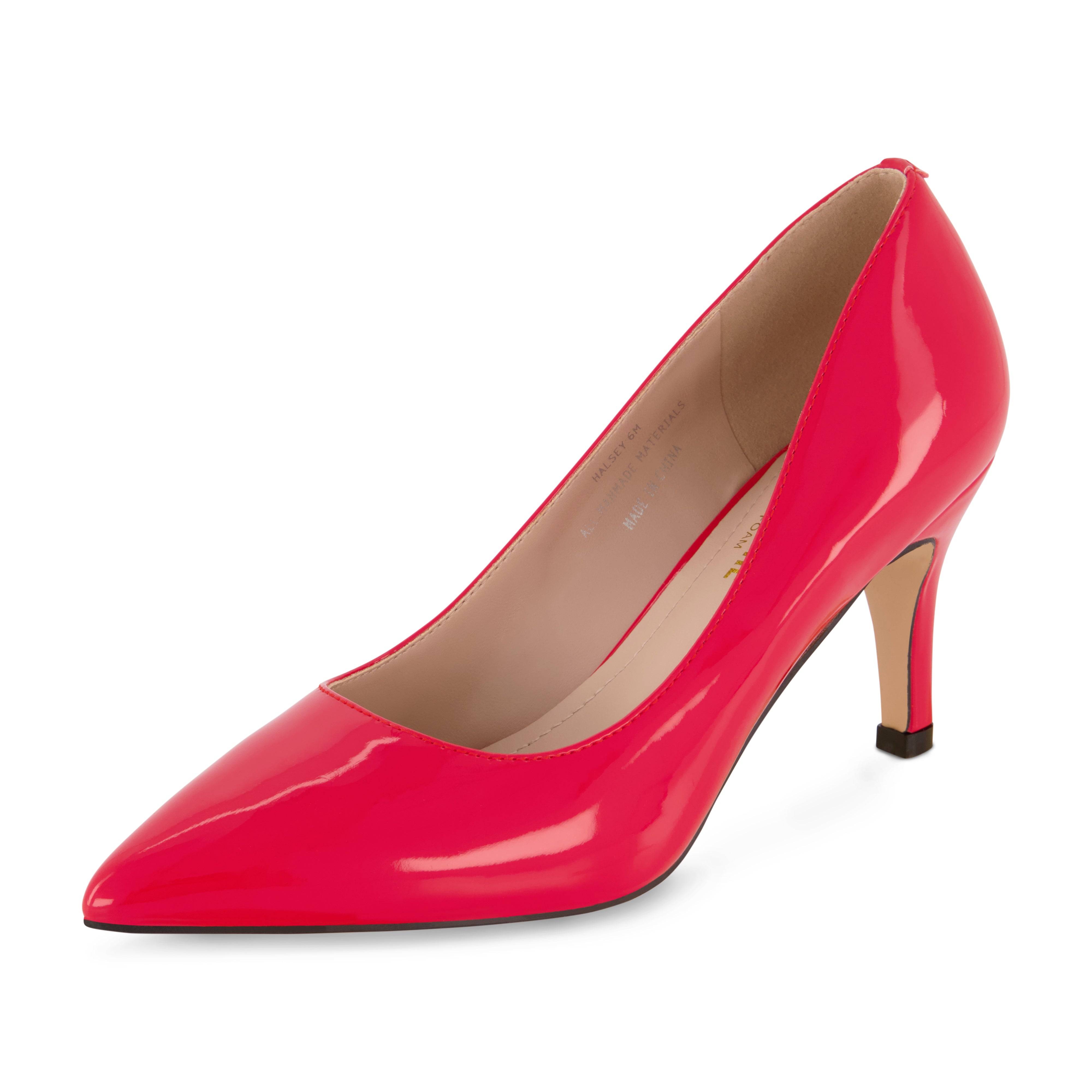 Halsey Dress Pump Red Patent