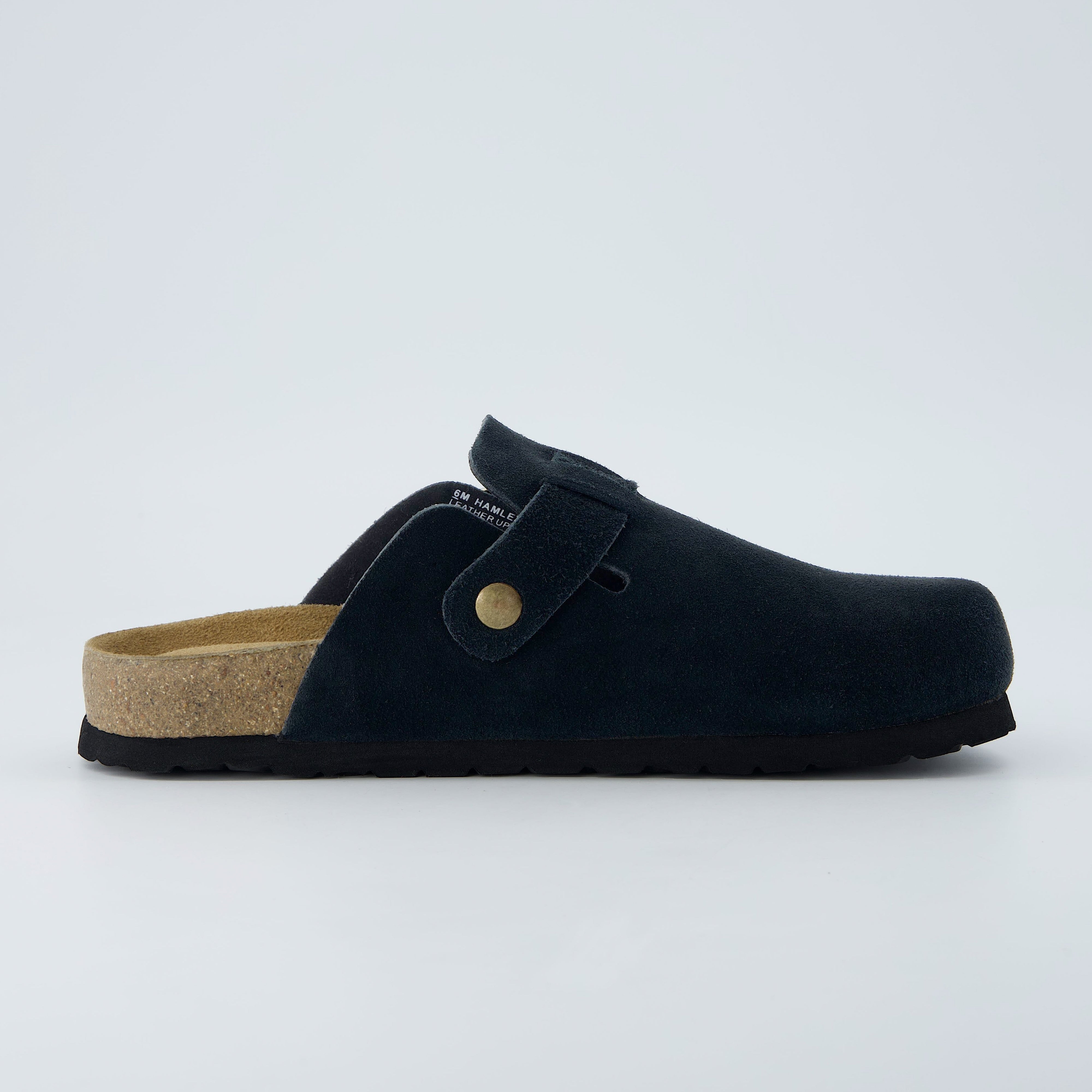 Hamlet Leather Clogs Black