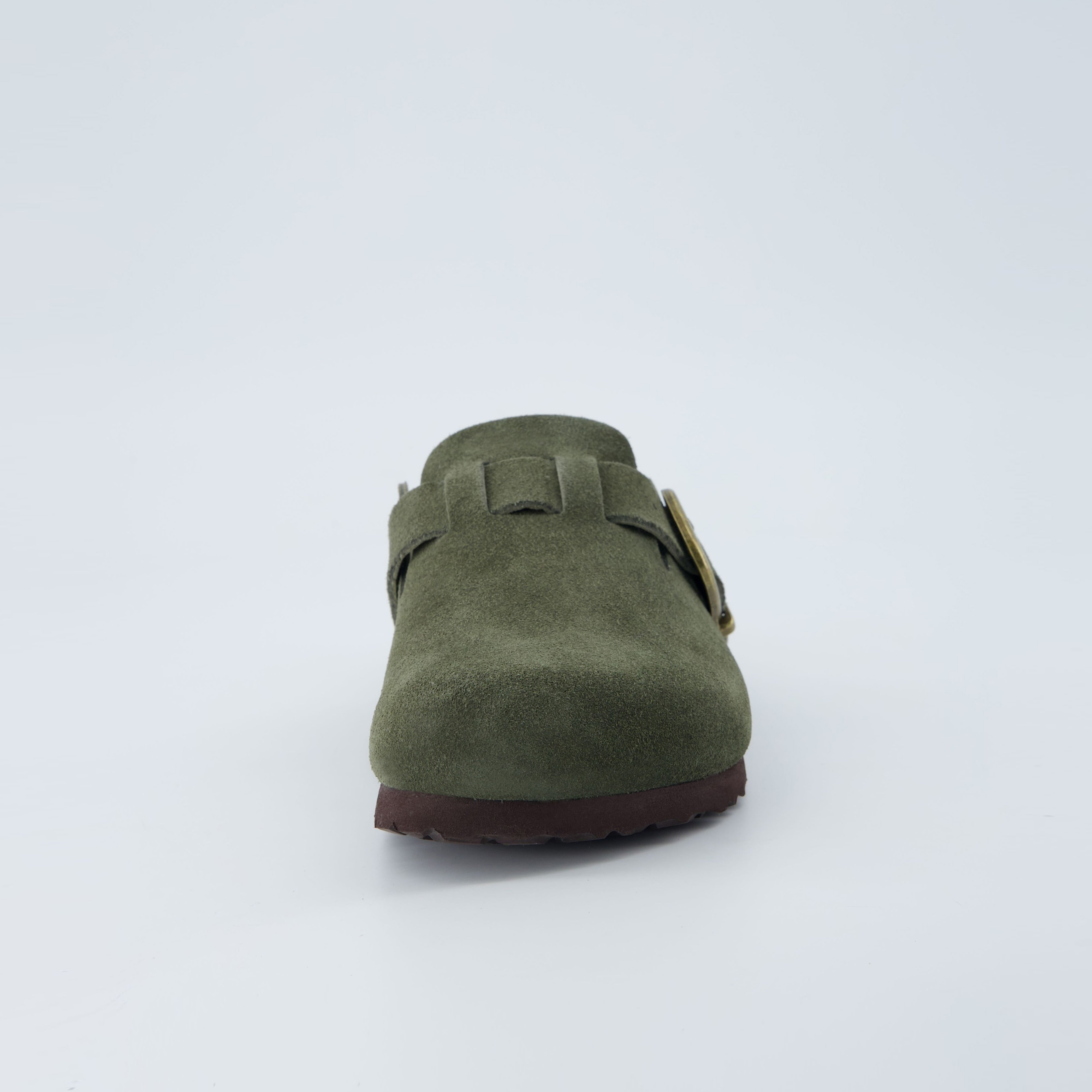 Hamlet Leather Clogs Khaki