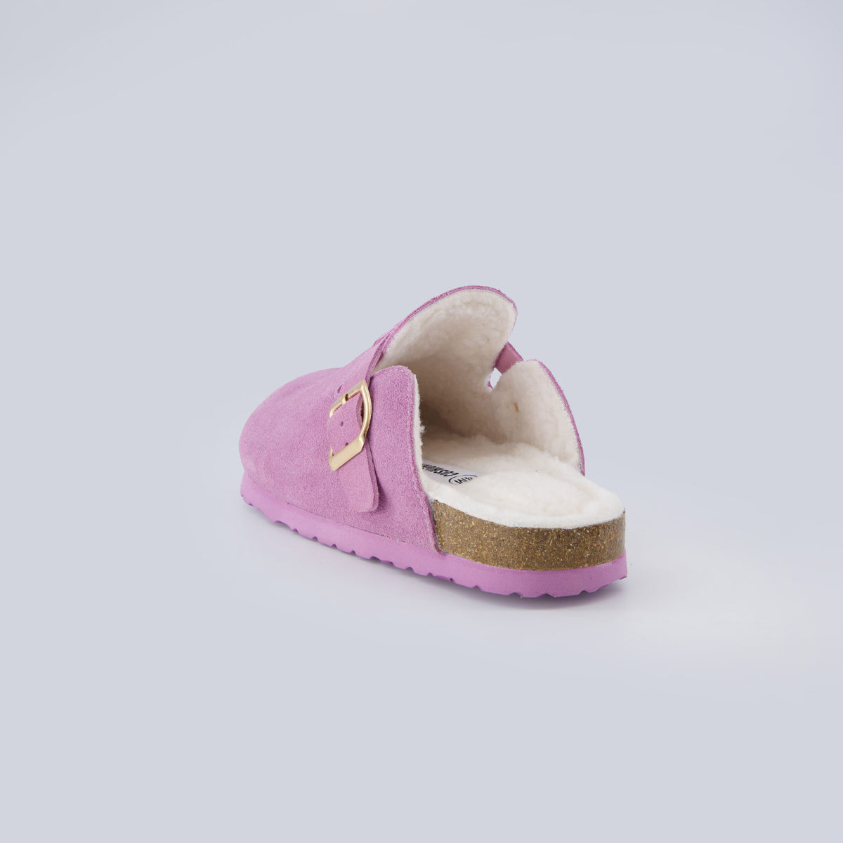 Hana-K Fur Lined Clog Lavender Medium