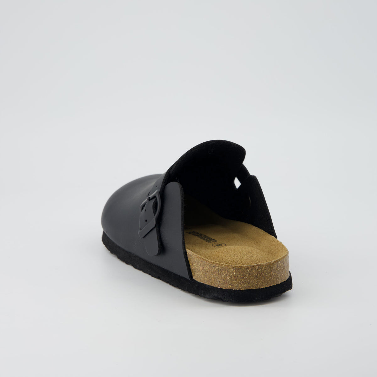 Hana Kids Cork Footbed Clog Black Medium