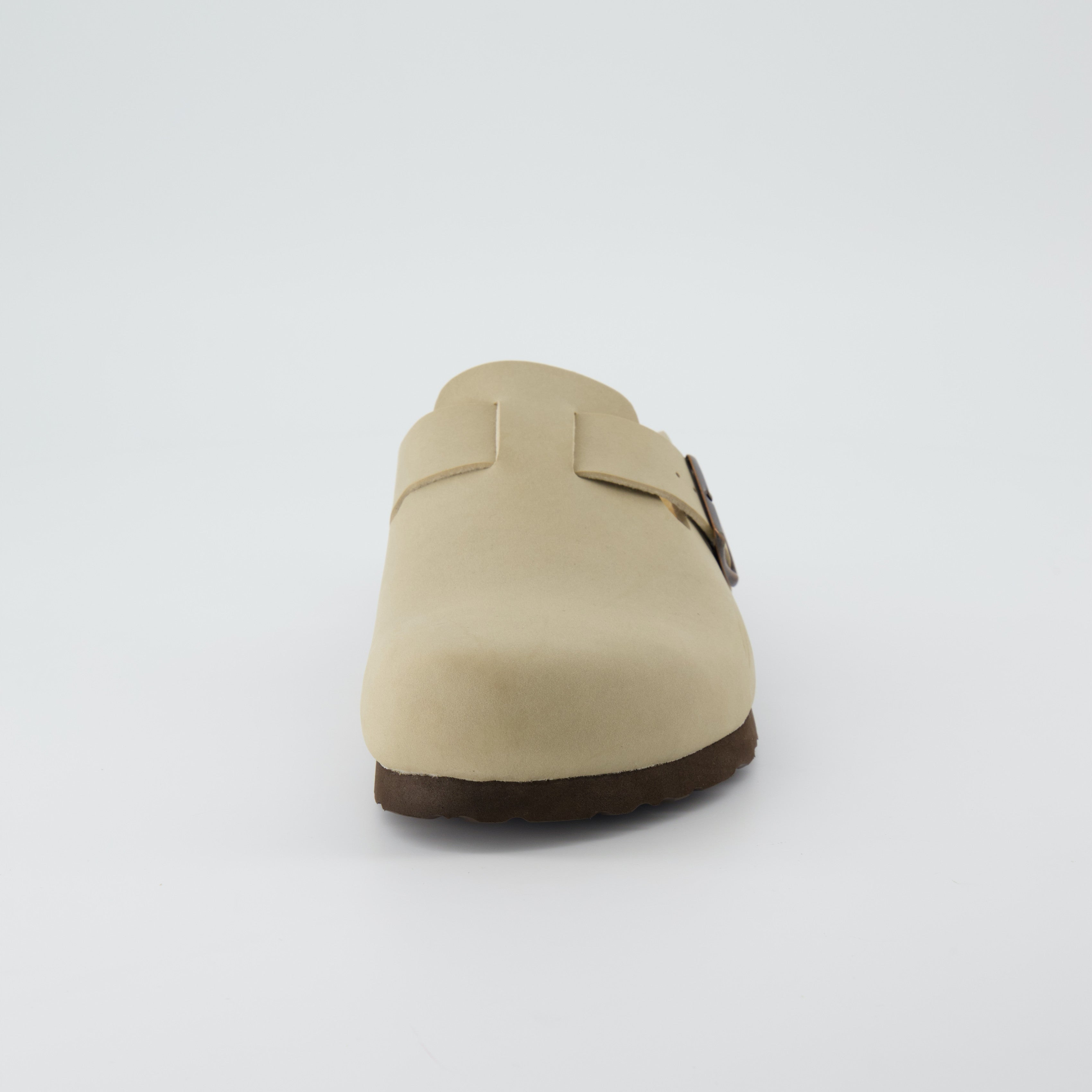 Hana Cork Footbed Clog Stone