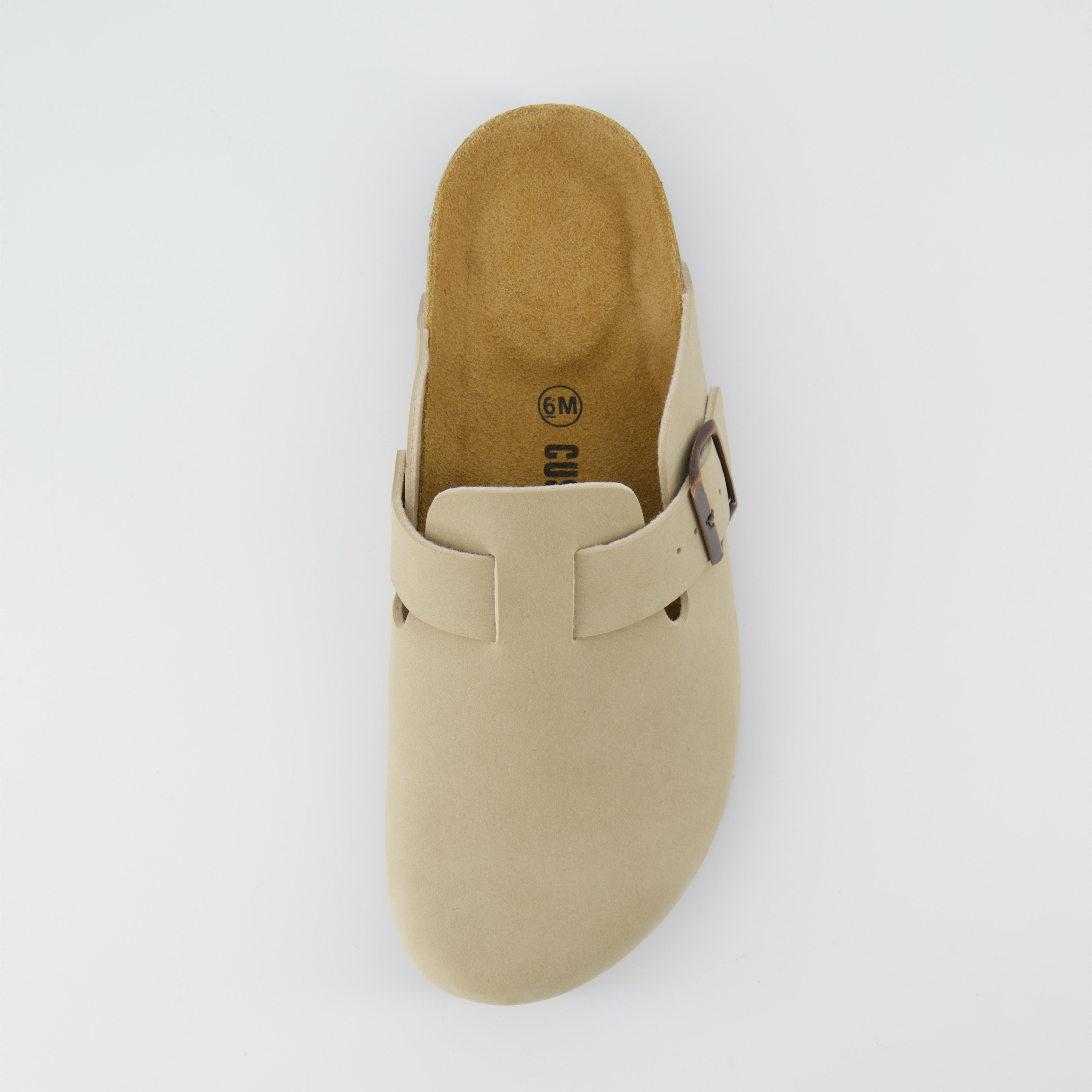 Hana Cork Footbed Clog Stone