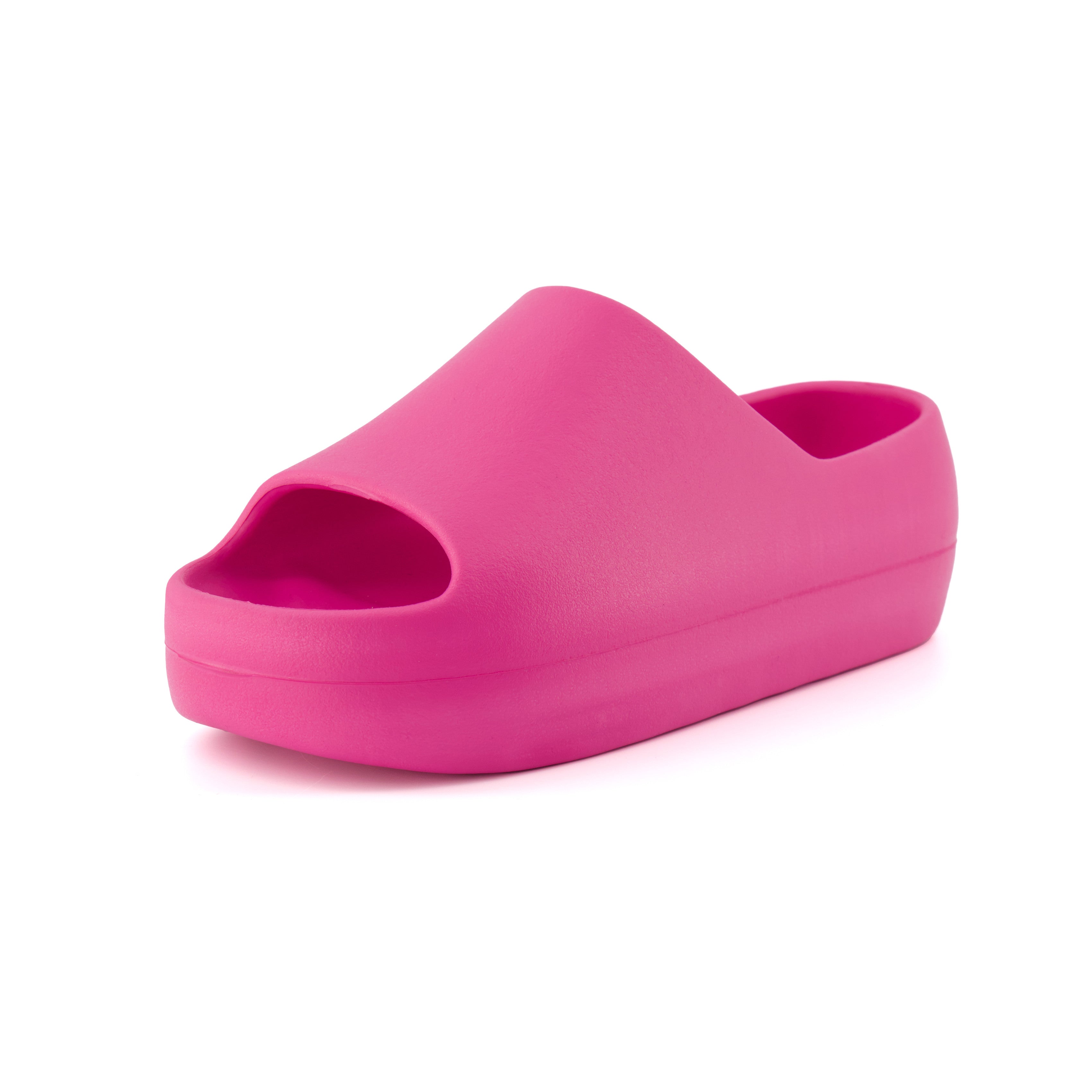 Harrison Slide Sandals Fuchsia