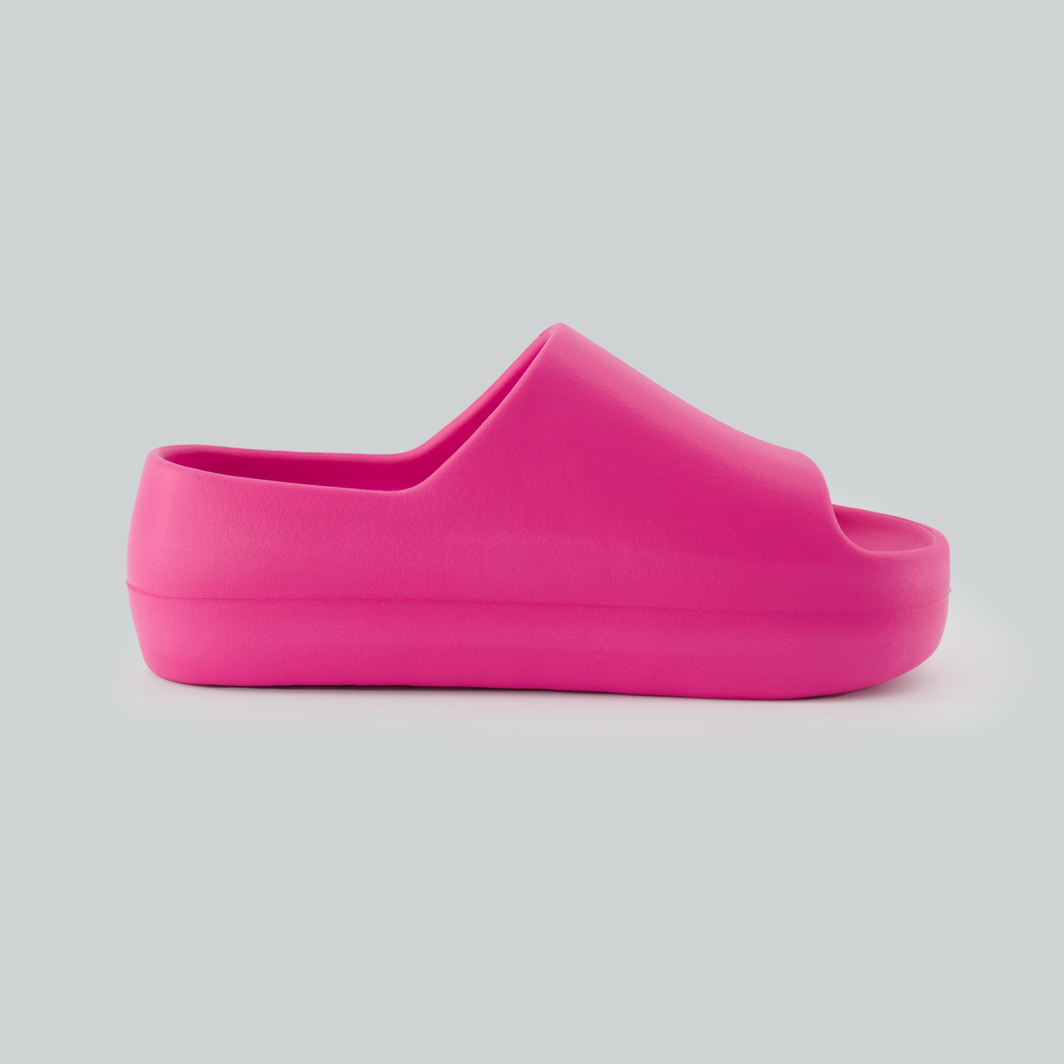 Harrison Slide Sandals Fuchsia