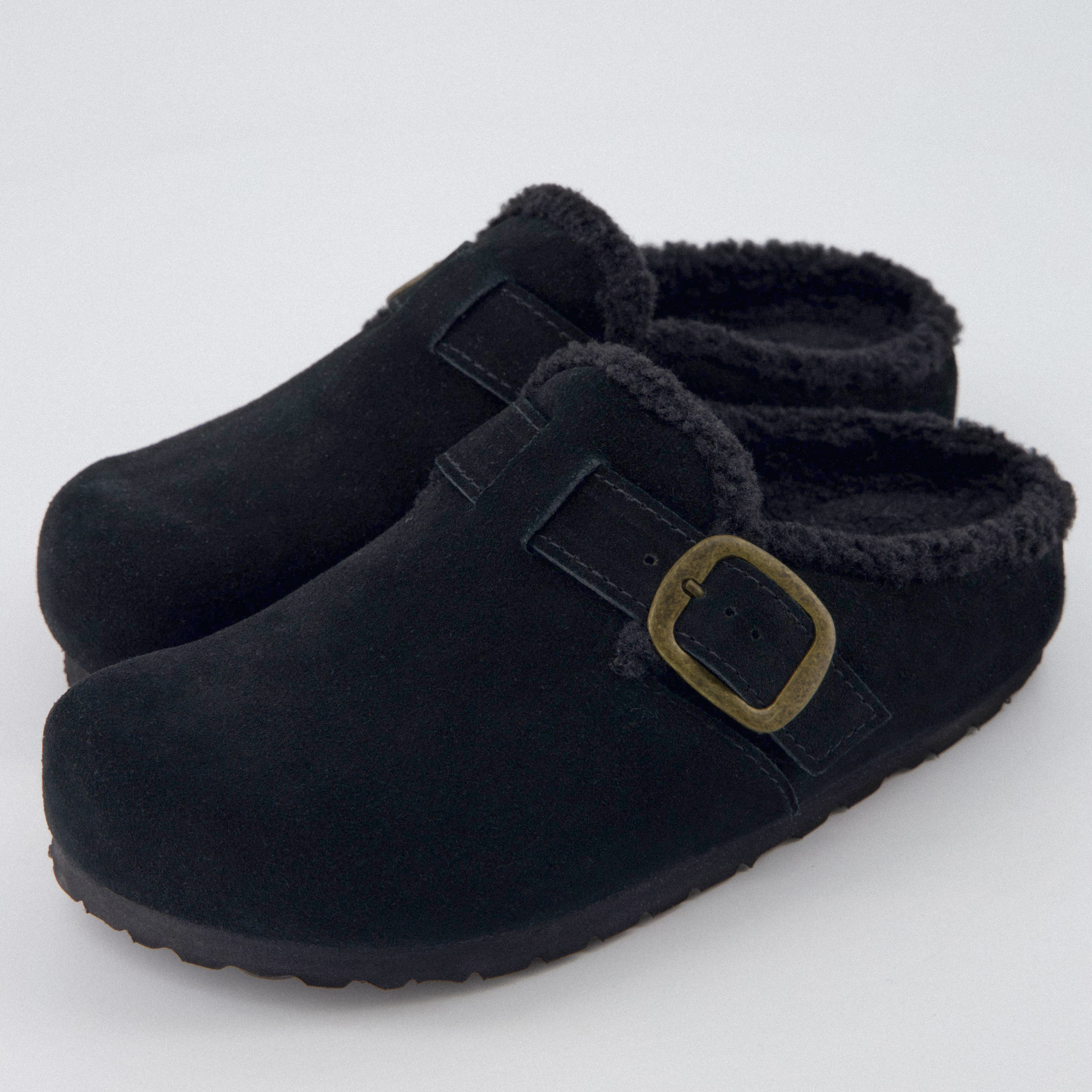 Haven Cozy Leather Clogs