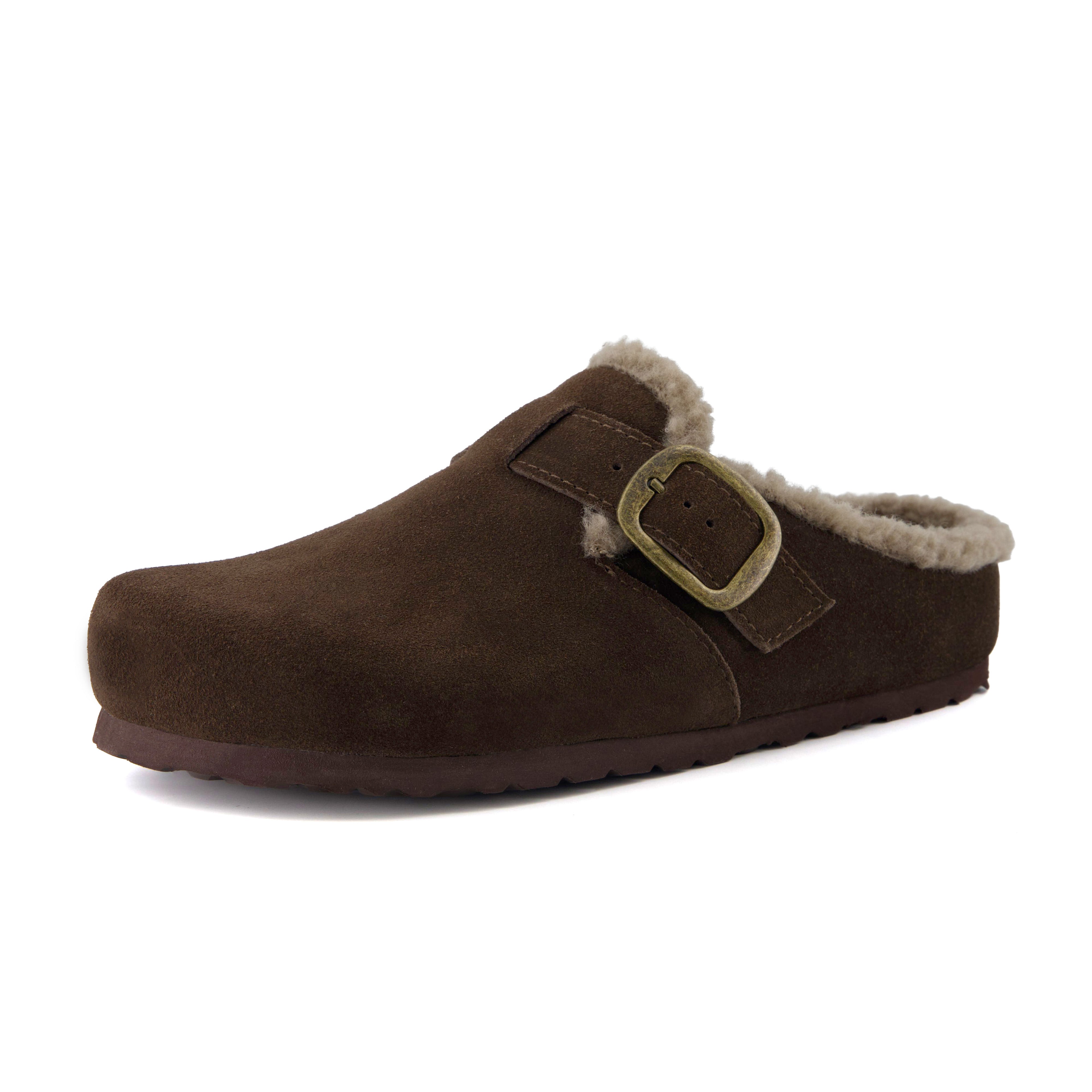 Haven Cozy Leather Clogs