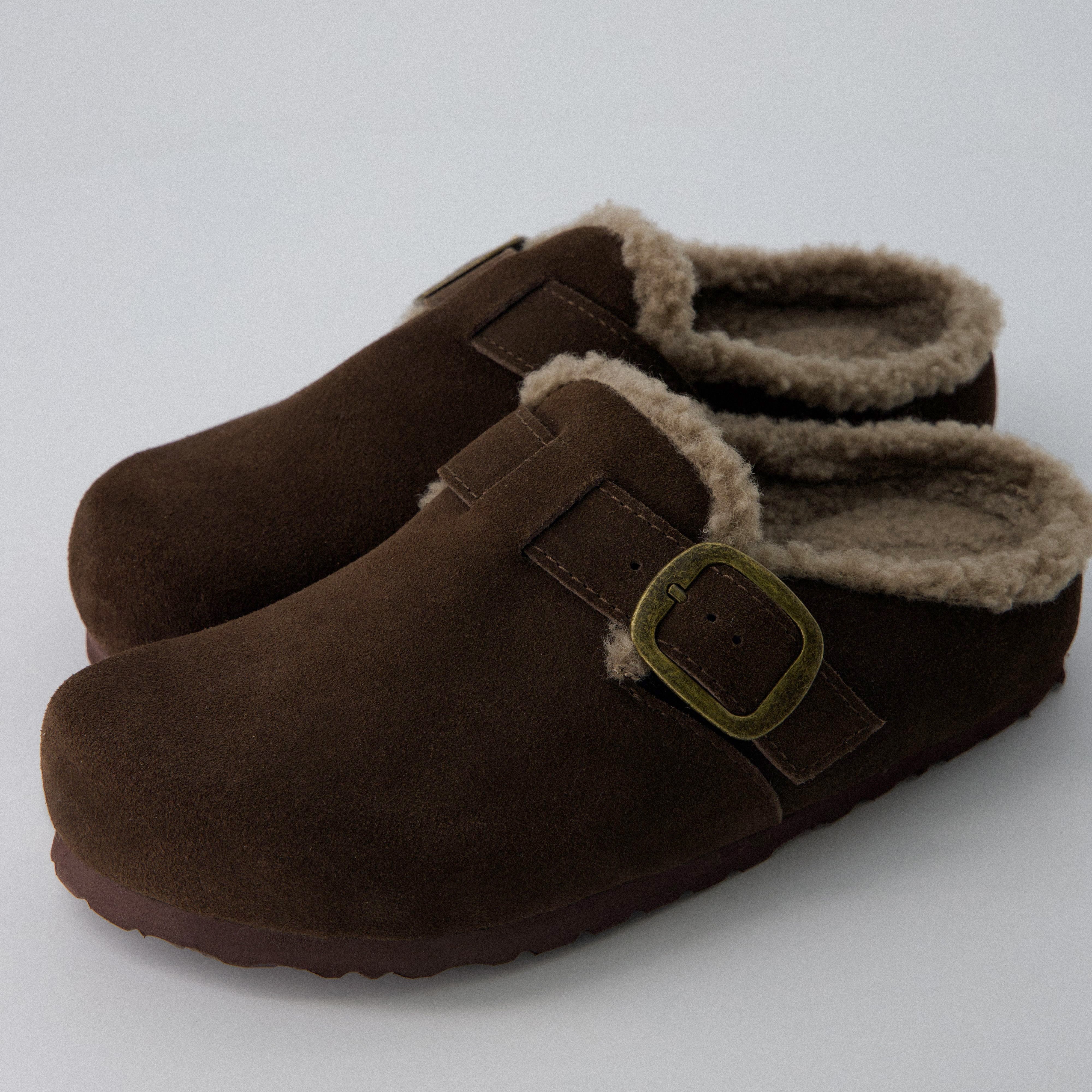 Haven Genuine Leather Clogs BROWN